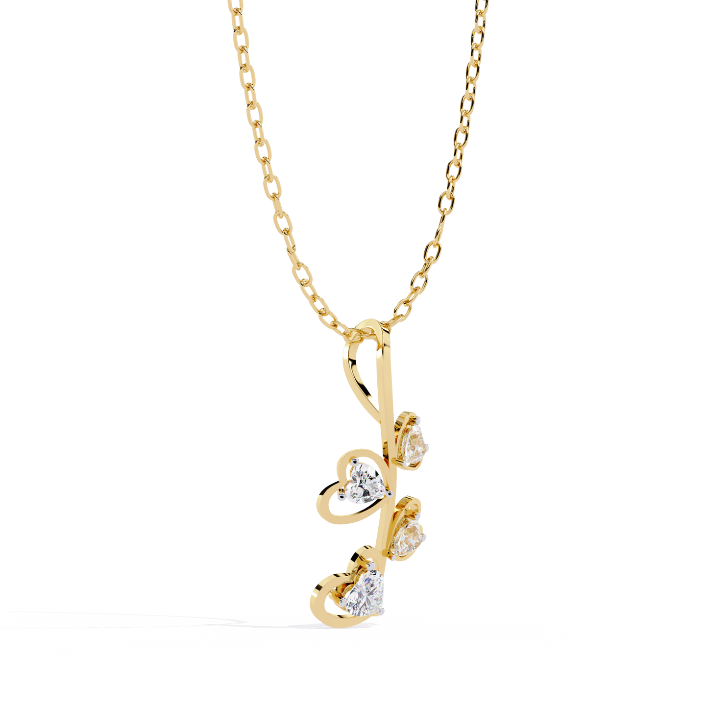 Spring Lab-Grown Heart Shape Diamond Solitaire