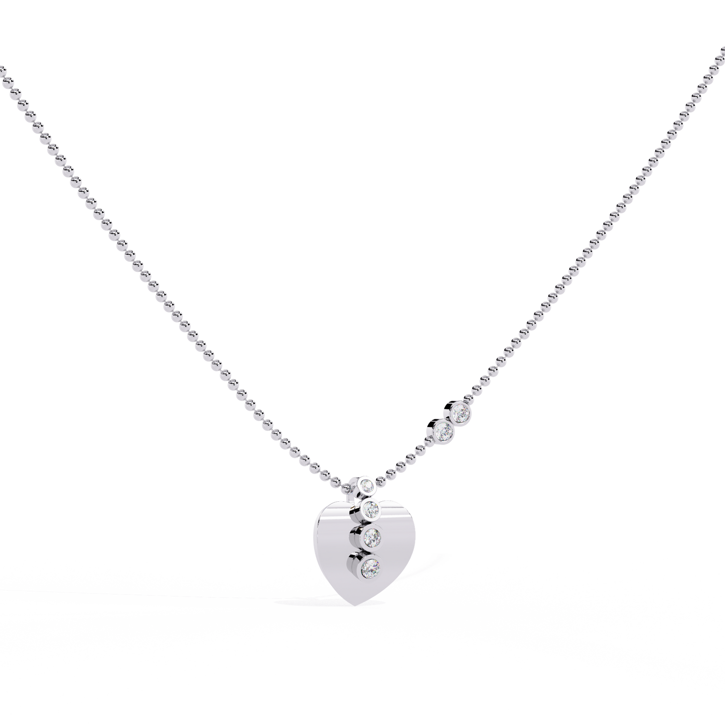 Women Lab Grown Diamond Pendant