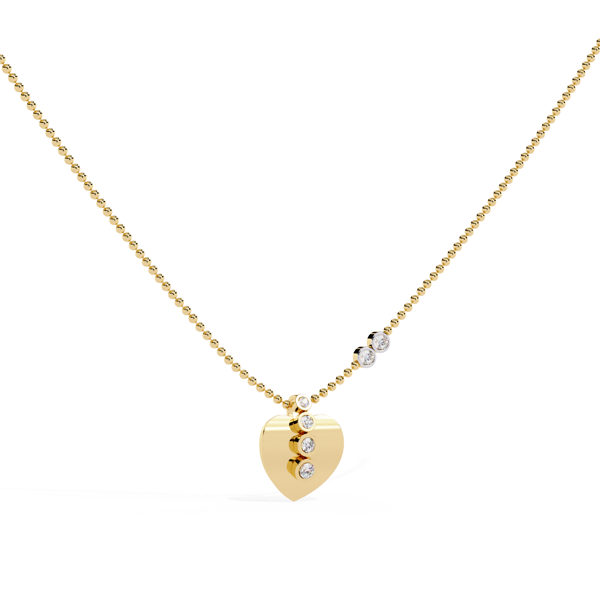 Women Lab Grown Diamond Pendant