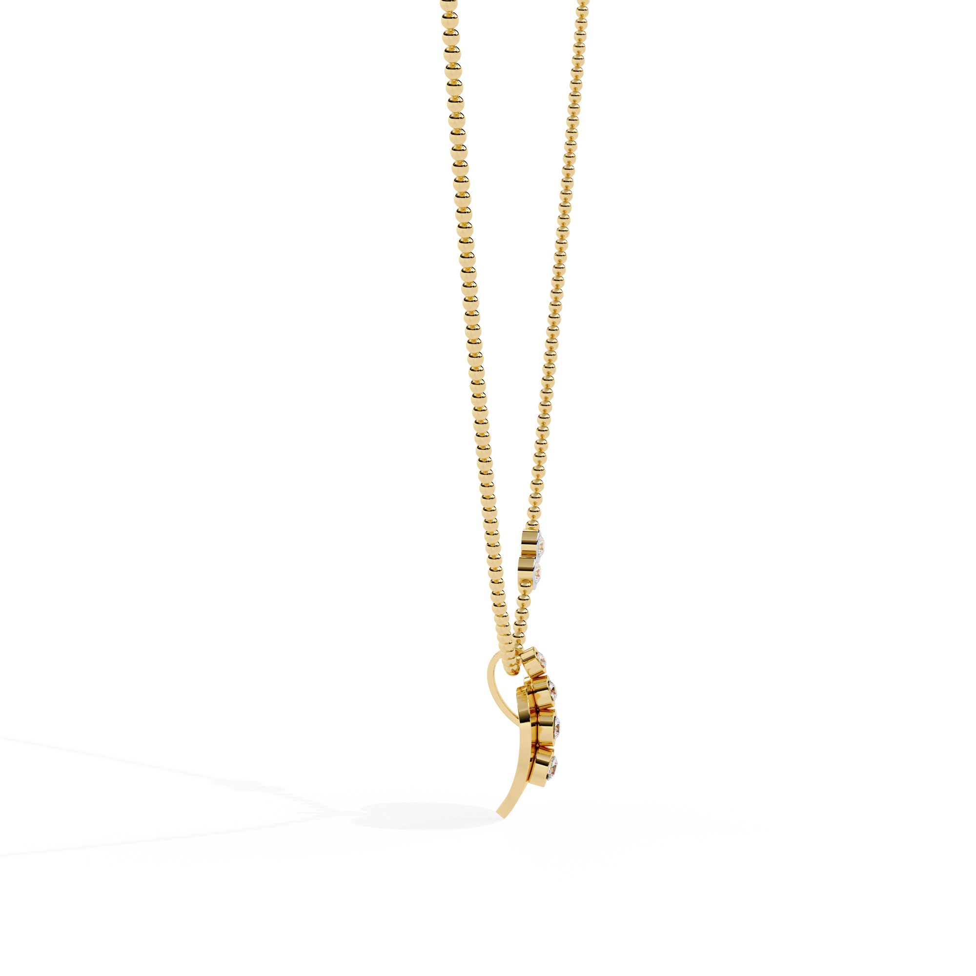 Women Lab Grown Diamond Pendant