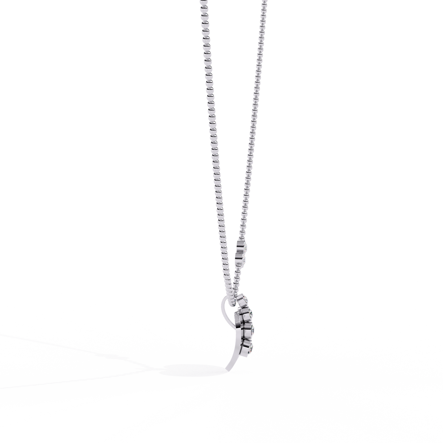 Women Lab Grown Diamond Pendant