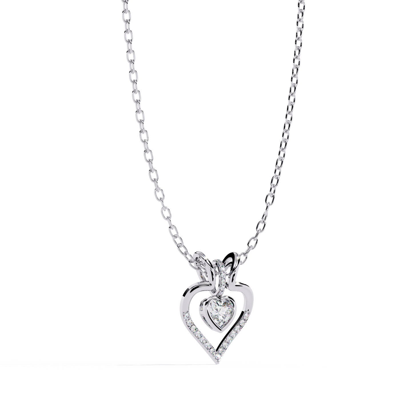 Dangling Heart Pendant