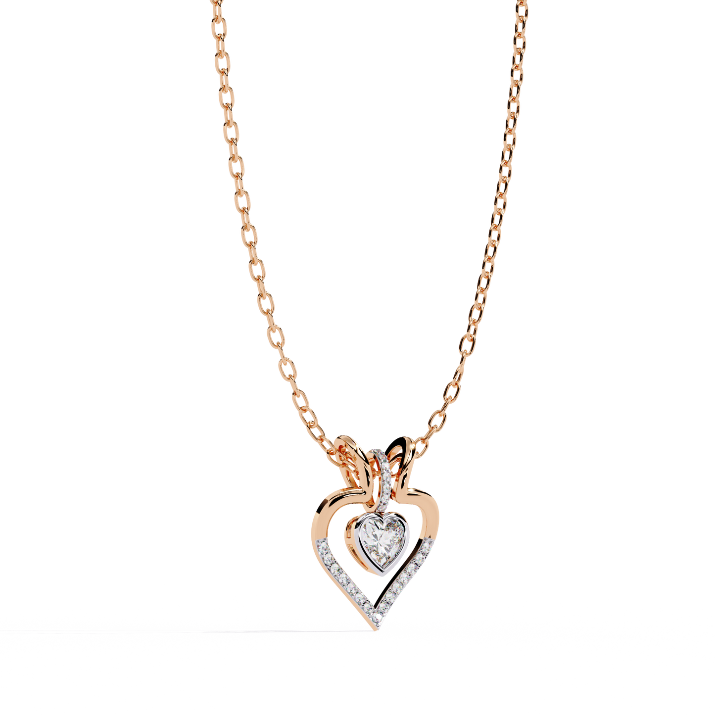 Dangling Heart Pendant