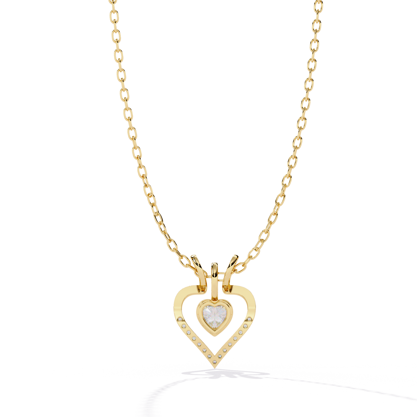 Dangling Heart Pendant