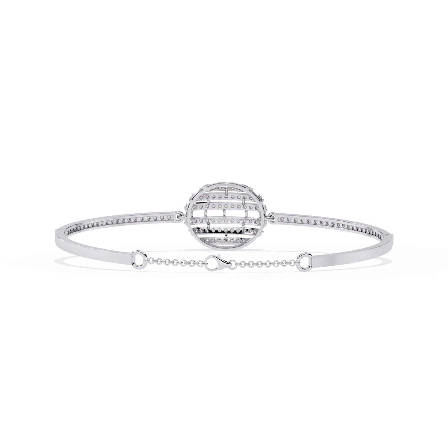 Striking Diamond Bracelet with Layered