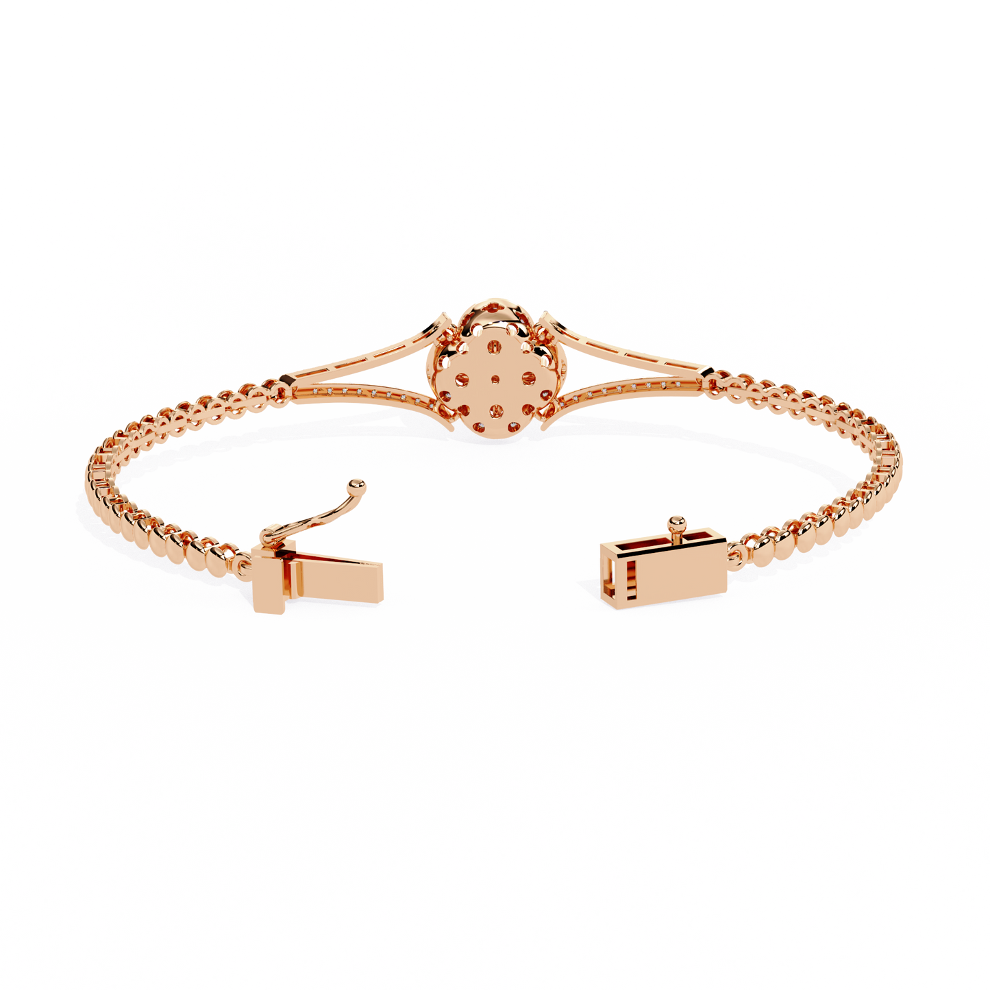 Buy Lab Grown Diamond Kada Bracelet Online India