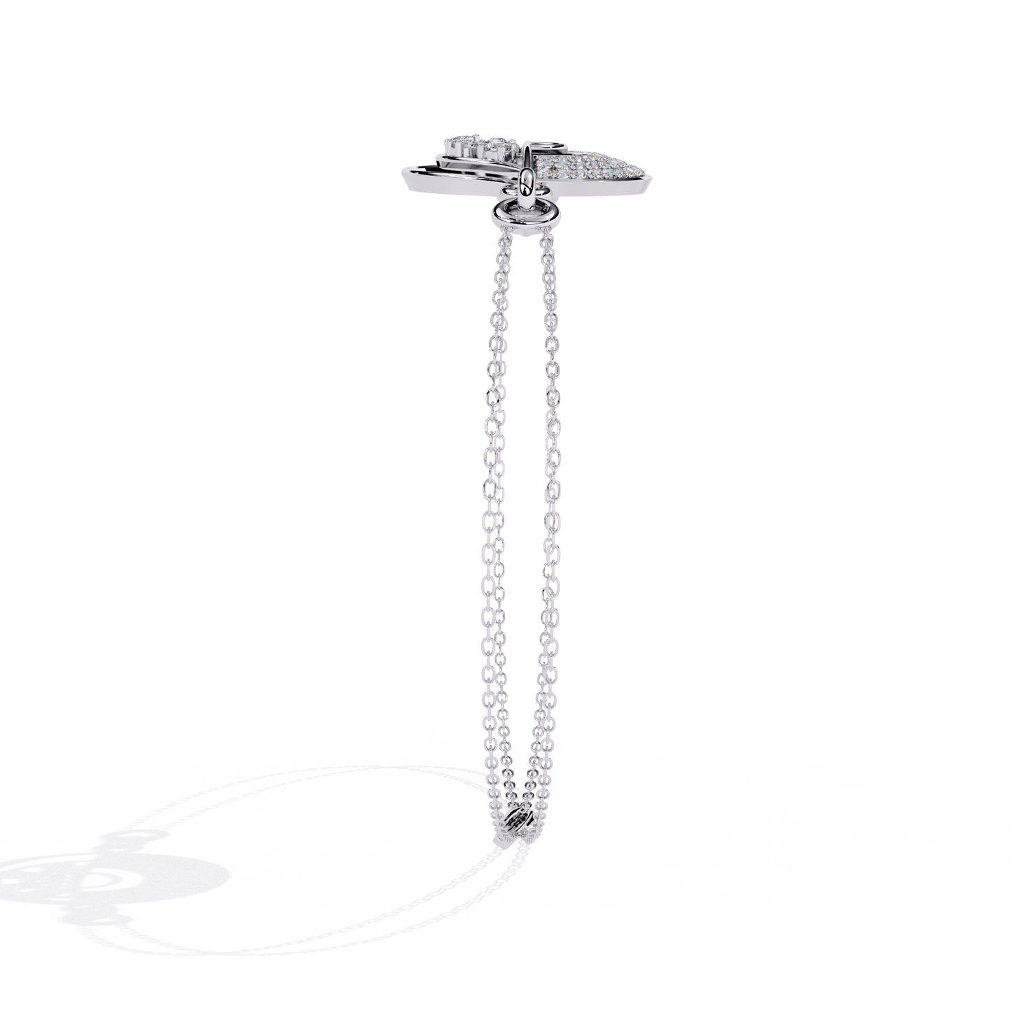 Daily wear round diamond bracelet