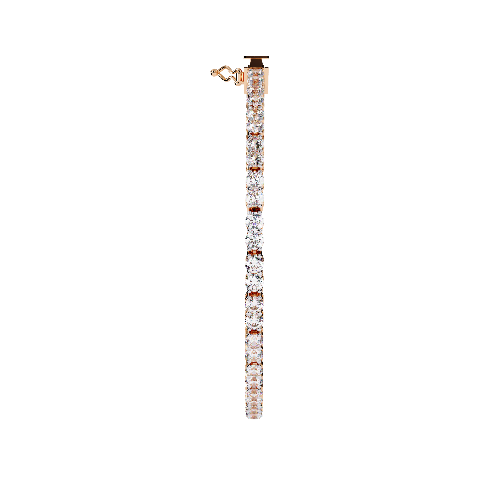Classic Sparkle Strand Lab Grown Diamond Bracelet
