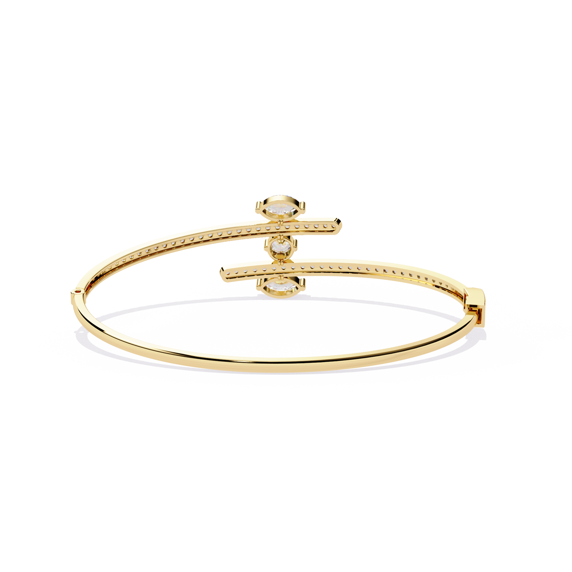 SPARKLY DIAMOND KADA BRACELET