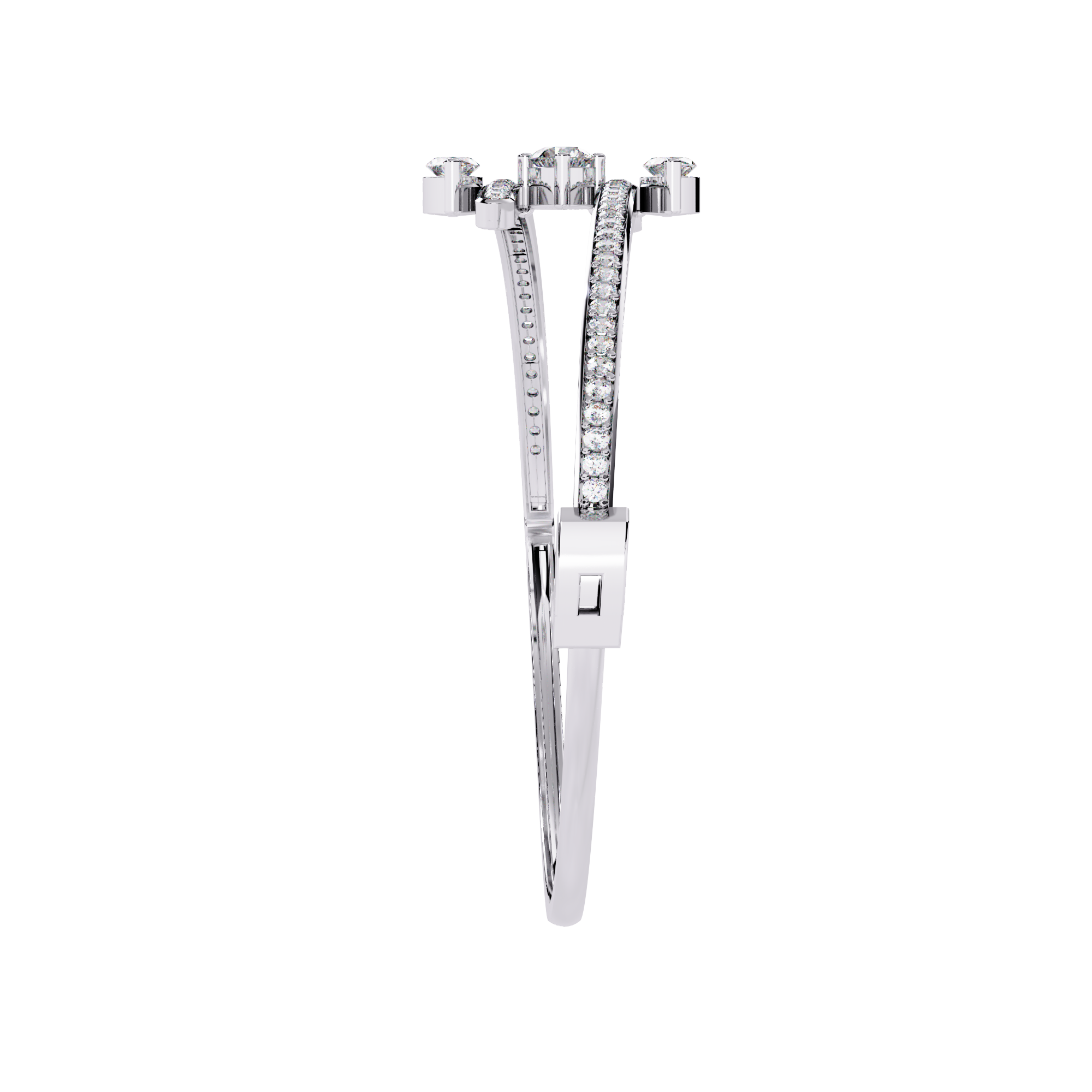 SPARKLY DIAMOND KADA BRACELET