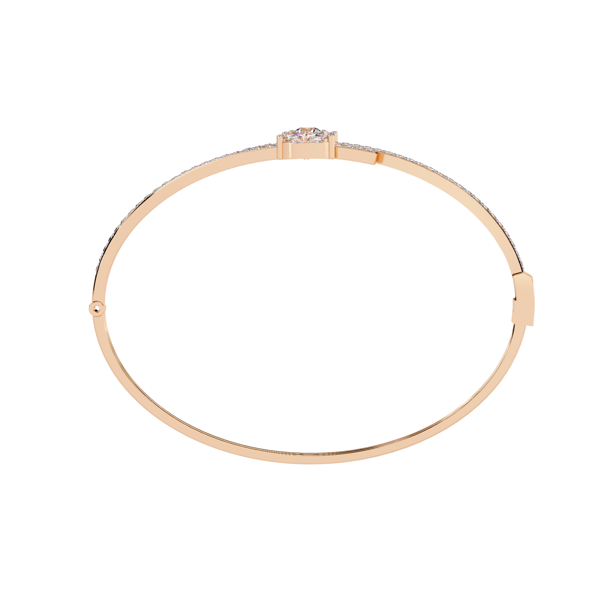 SPARKLY DIAMOND KADA BRACELET