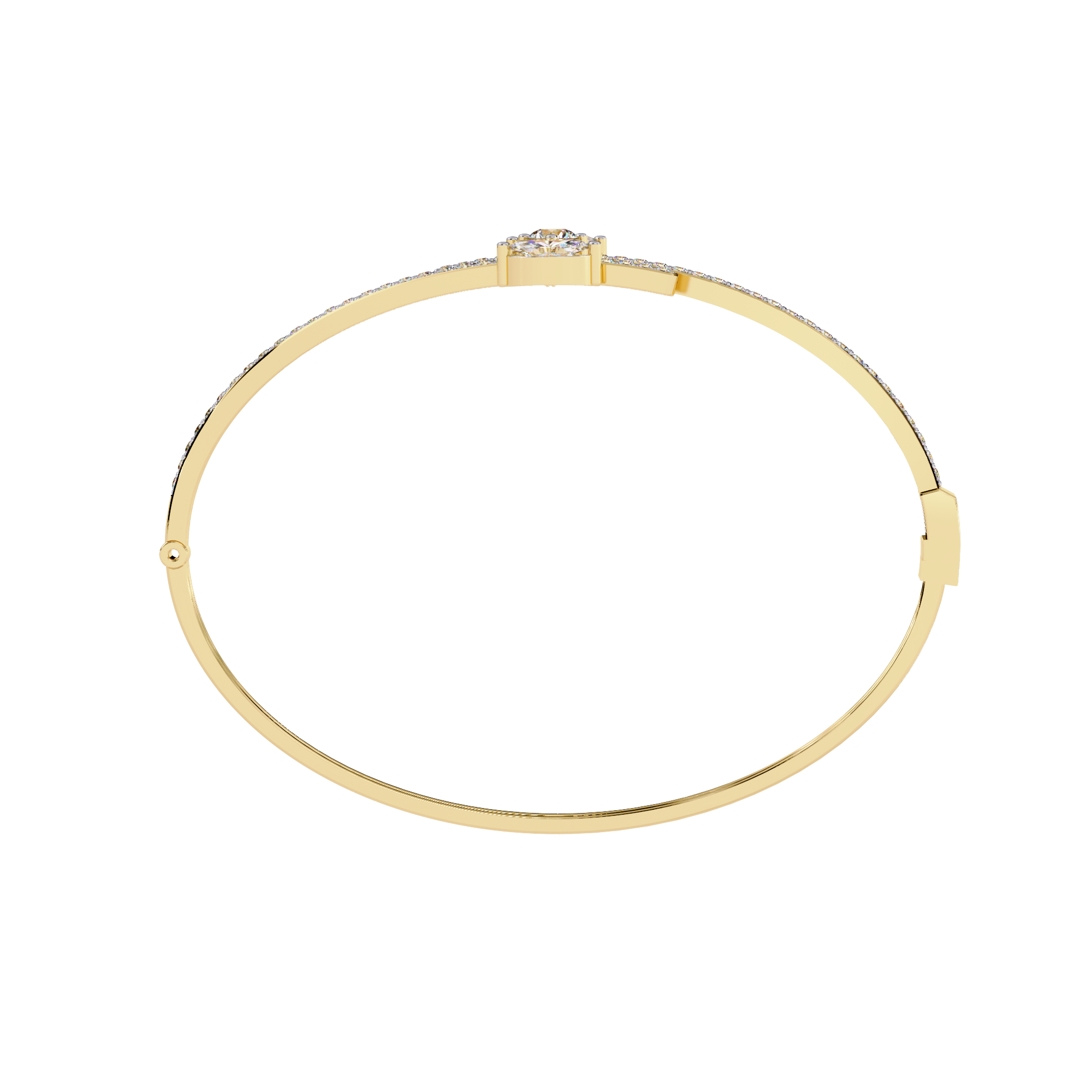 SPARKLY DIAMOND KADA BRACELET