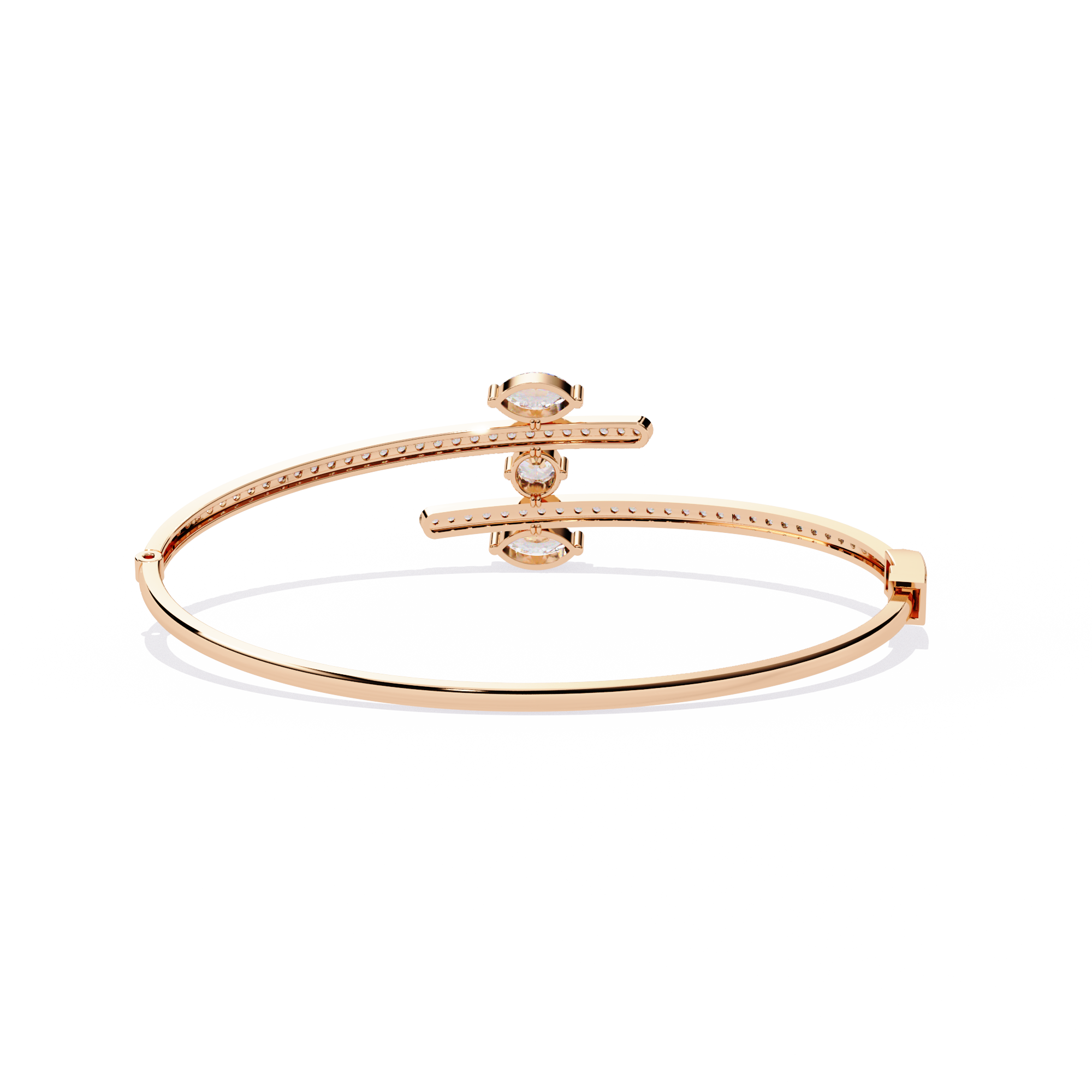 SPARKLY DIAMOND KADA BRACELET
