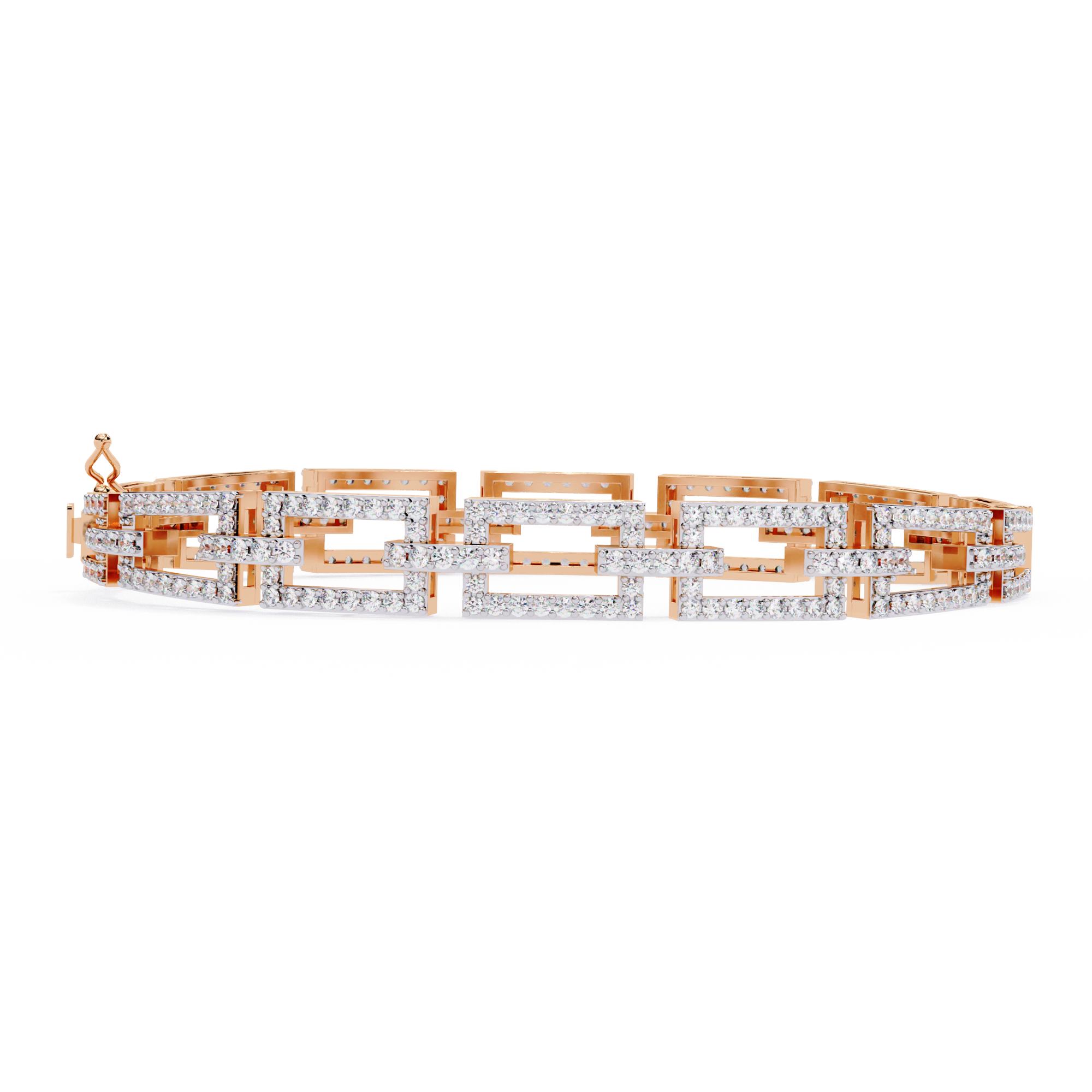 Synthetic Diamond Bracelet