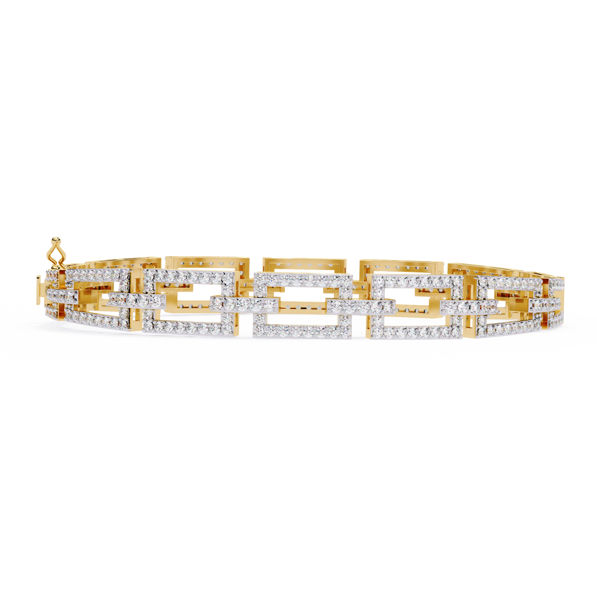 Synthetic Diamond Bracelet