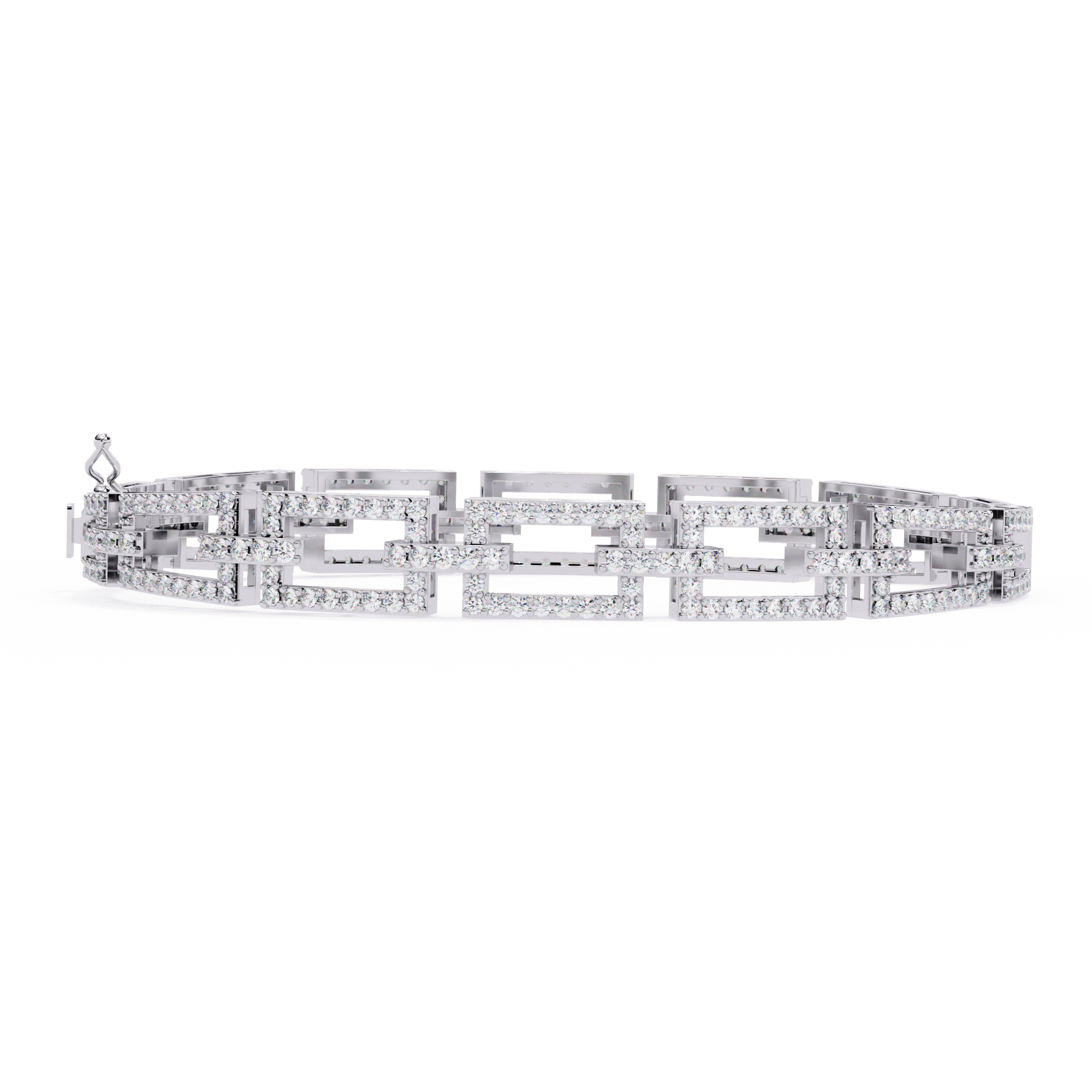 Synthetic Diamond Bracelet