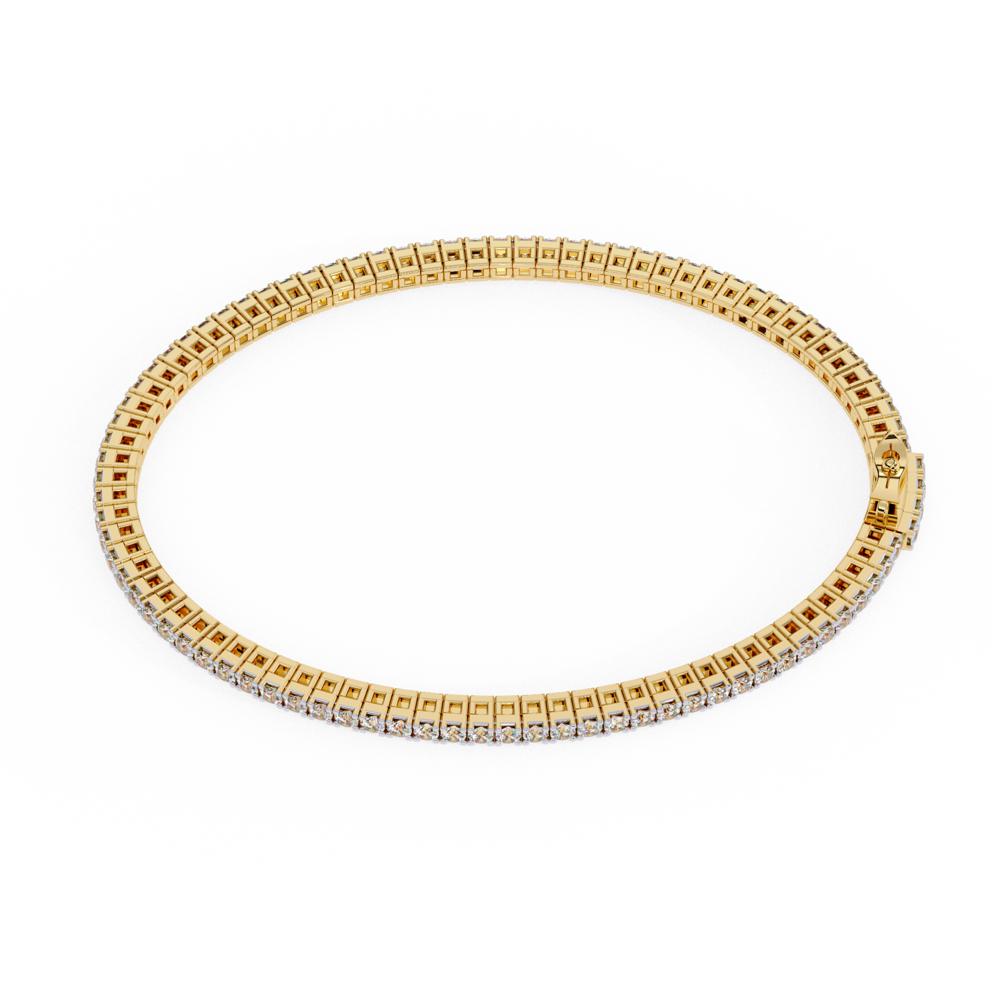 Dainty Lab Grown Diamond Tennis Bracelet