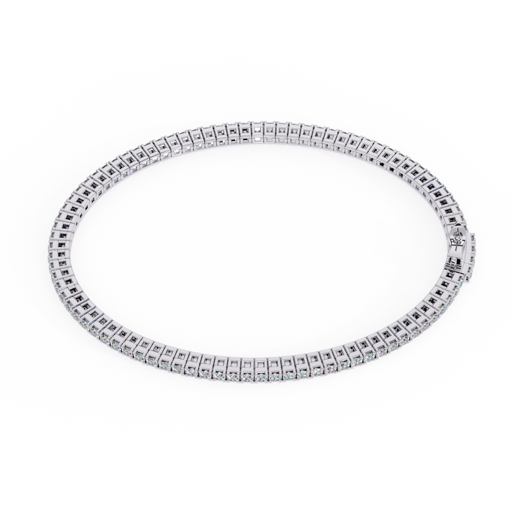 Dainty Lab Grown Diamond Tennis Bracelet