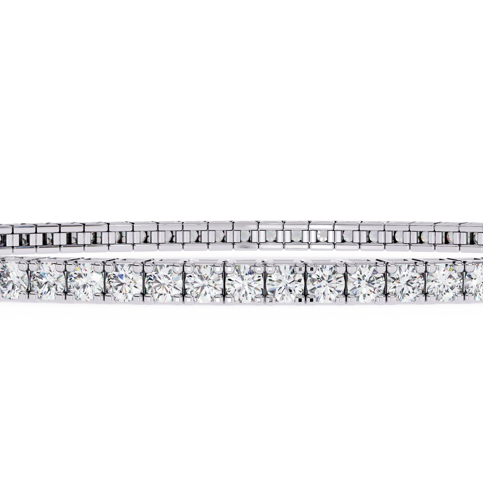 Dainty Lab Grown Diamond Tennis Bracelet