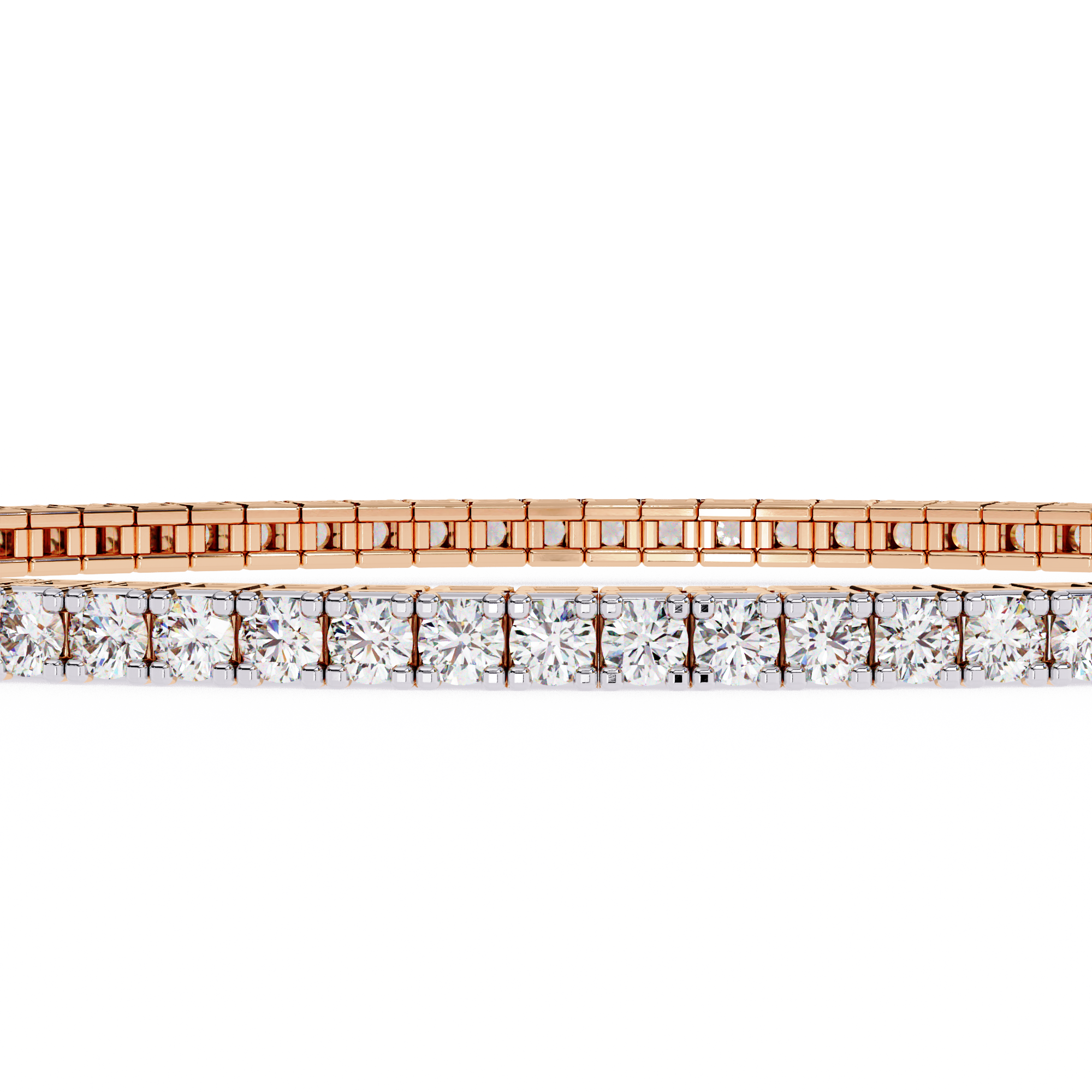 Dainty Lab Grown Diamond Tennis Bracelet