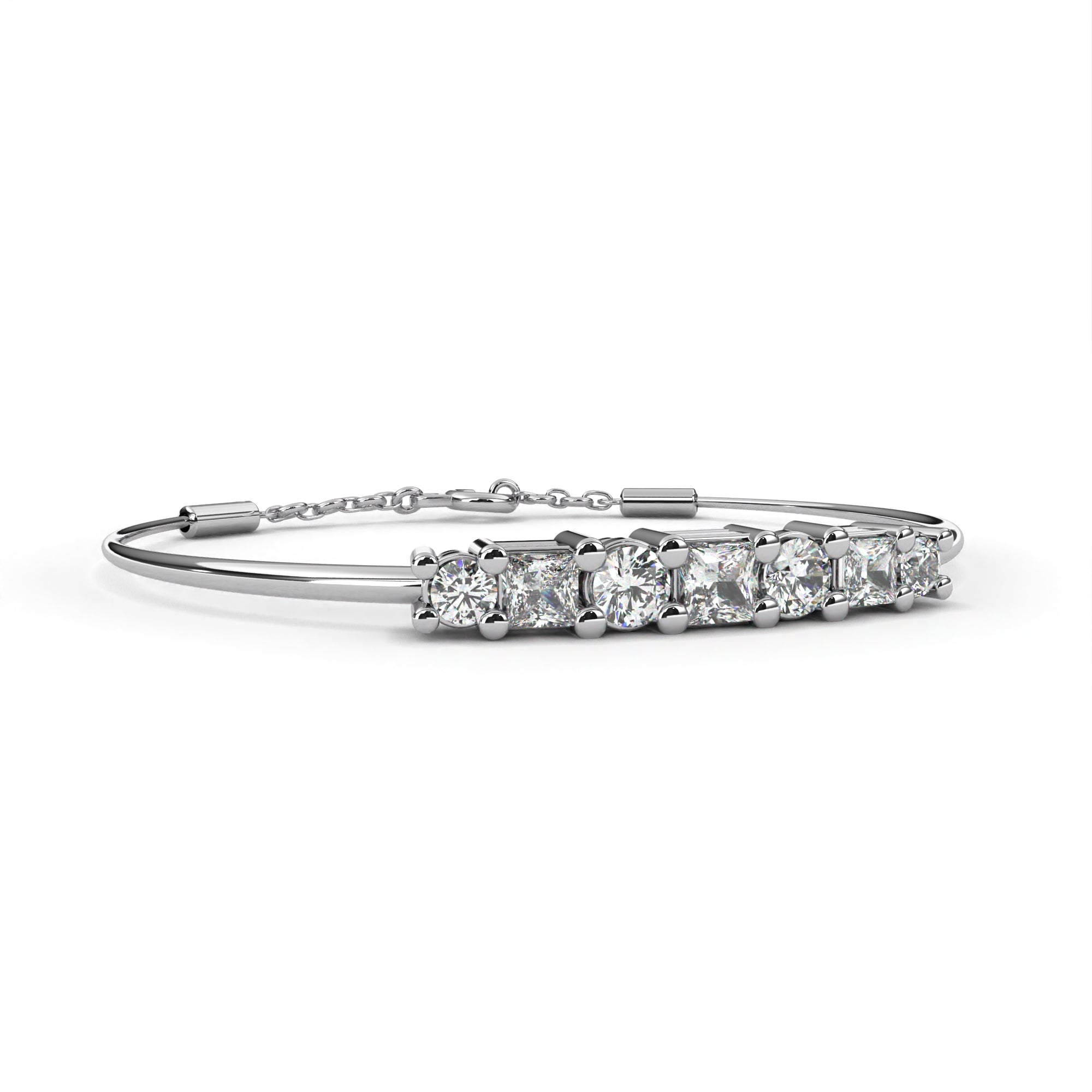 Minimalist Lab Grown Diamond Bracelets Sleek & Sophisticated