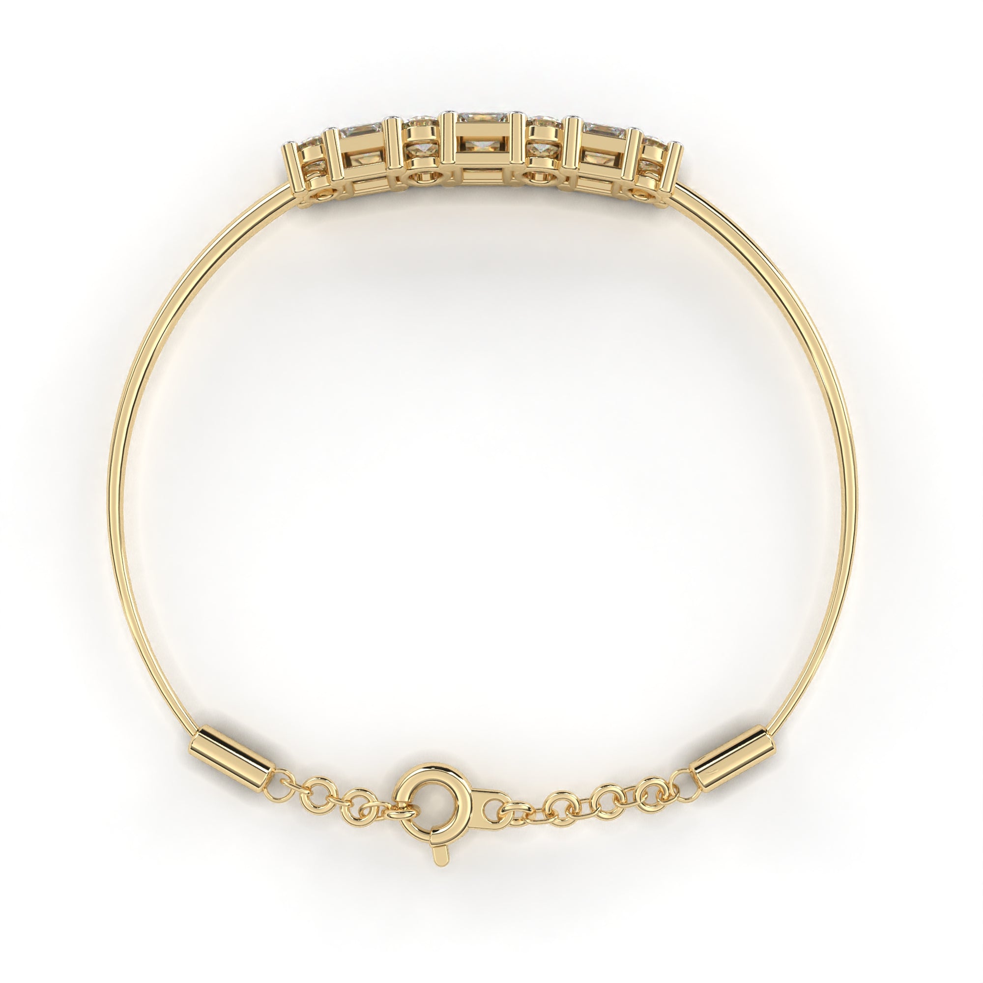 Minimalist Lab Grown Diamond Bracelets Sleek & Sophisticated