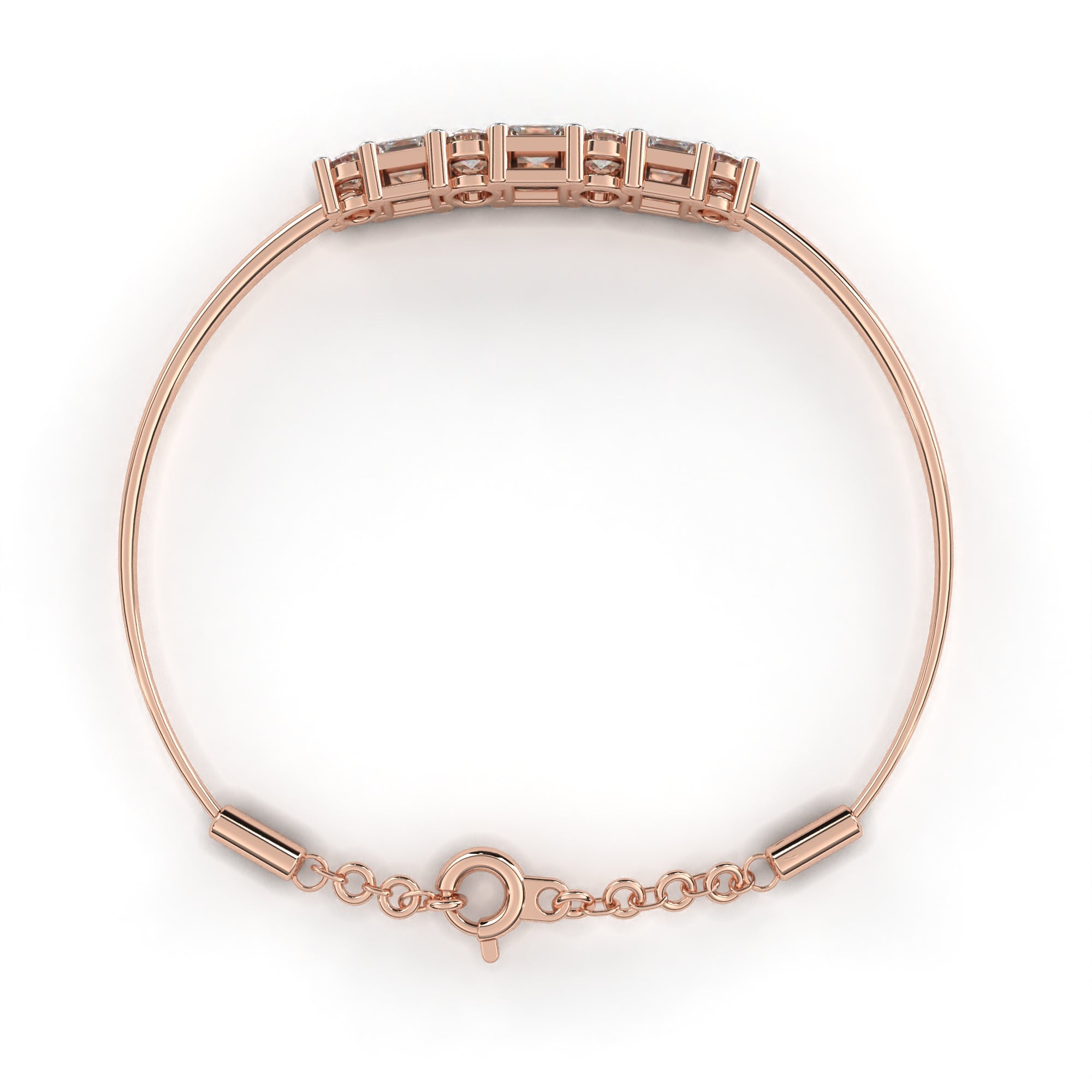 Minimalist Lab Grown Diamond Bracelets Sleek & Sophisticated