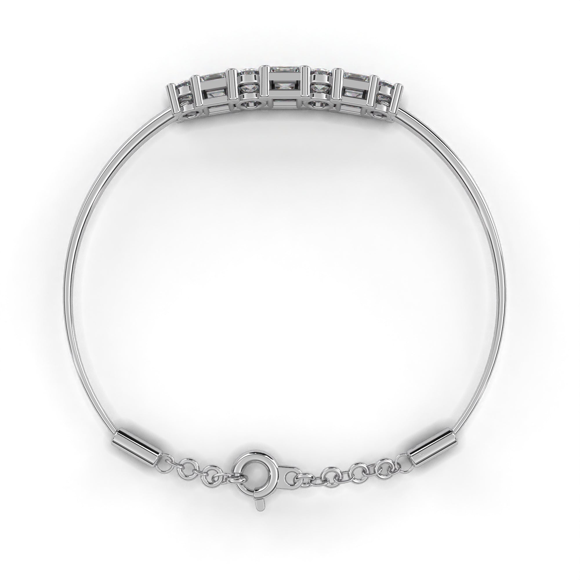 Minimalist Lab Grown Diamond Bracelets Sleek & Sophisticated