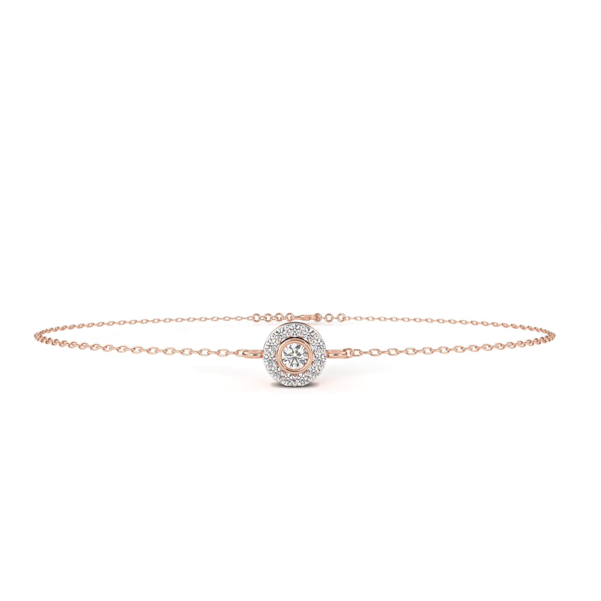 Centre of attention Lab Grown diamond bracelet