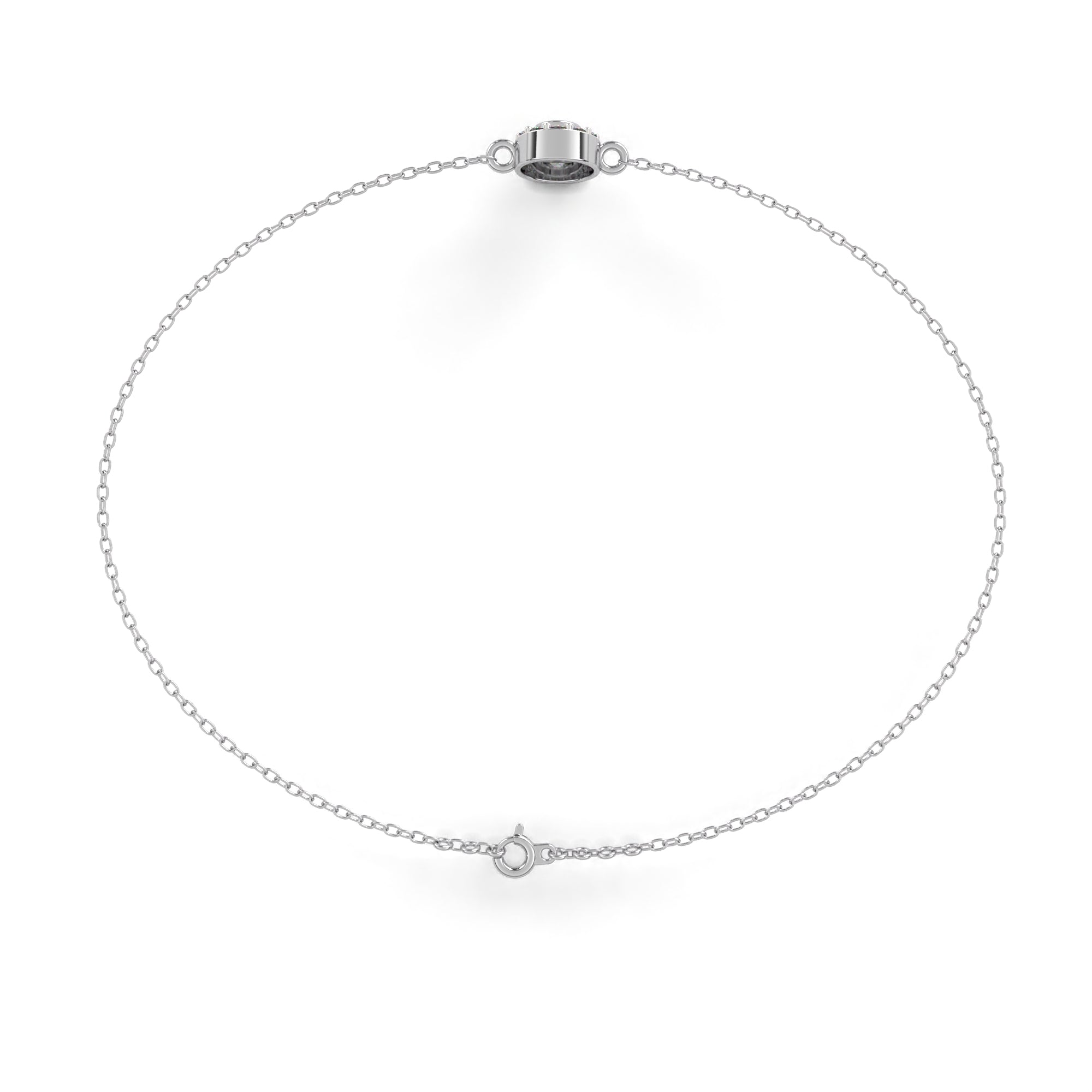 Centre of attention Lab Grown diamond bracelet