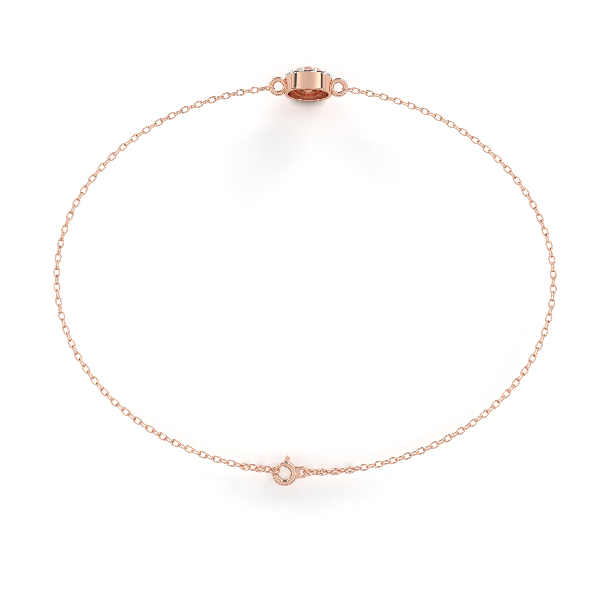 Centre of attention Lab Grown diamond bracelet