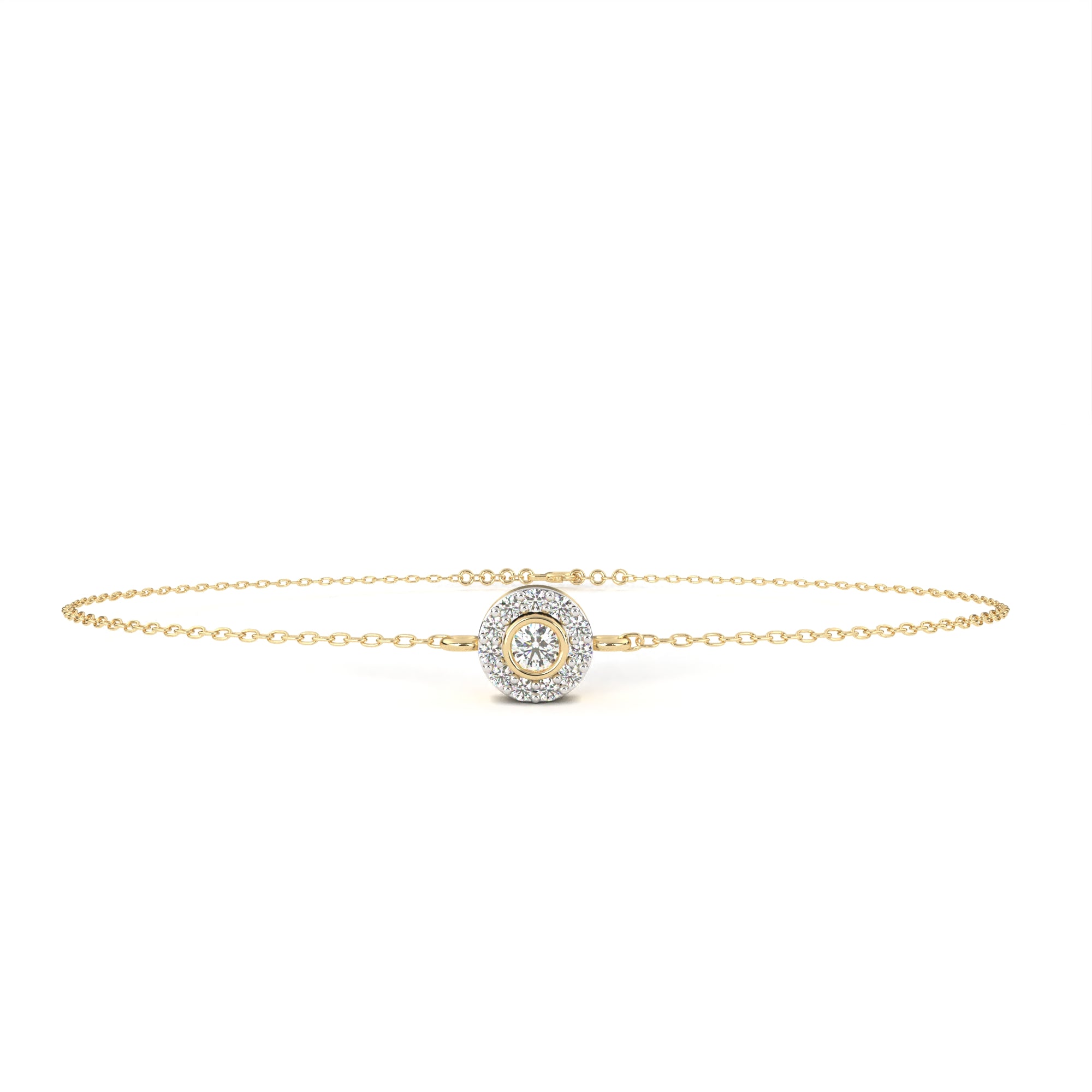 Centre of attention Lab Grown diamond bracelet