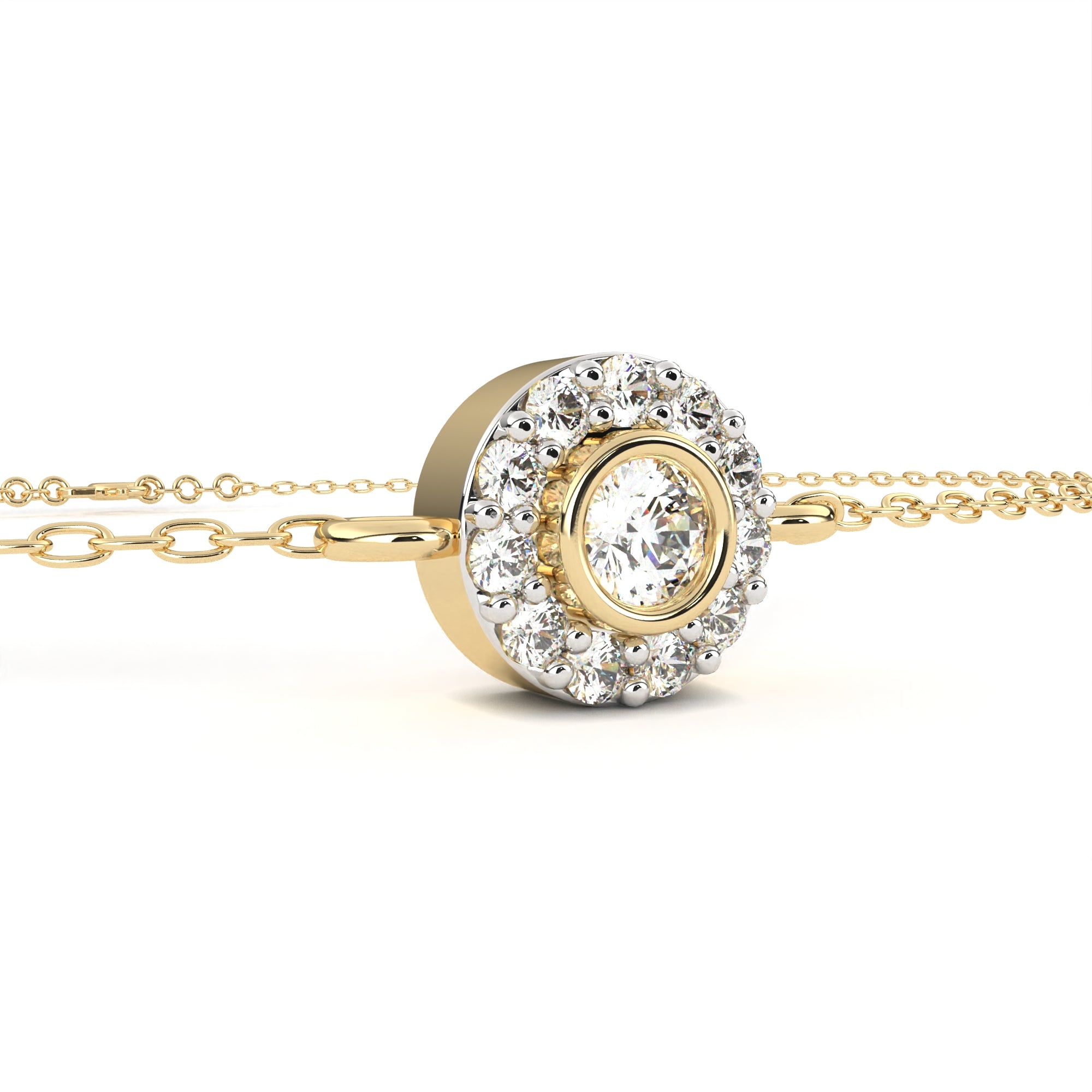 Centre of attention Lab Grown diamond bracelet