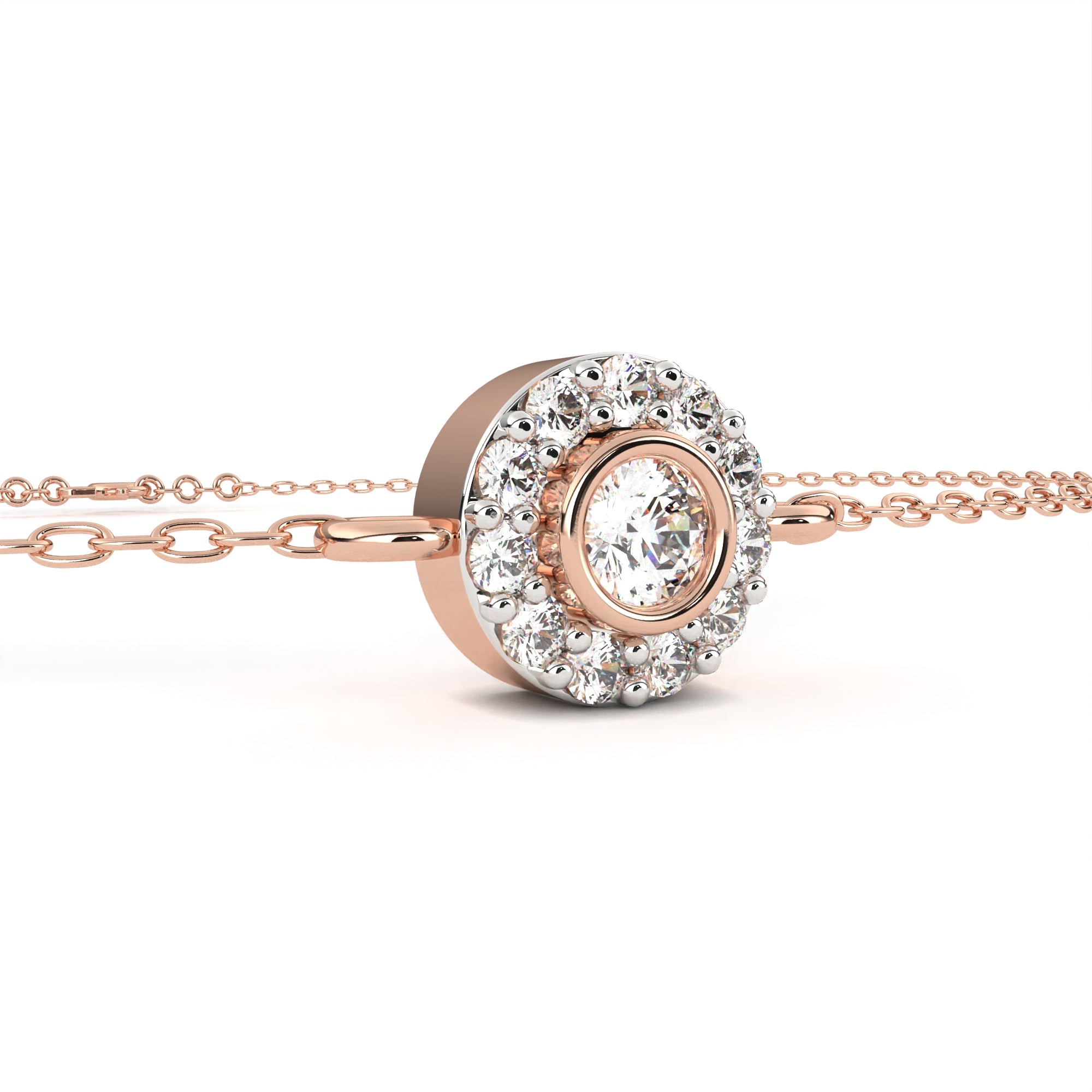 Centre of attention Lab Grown diamond bracelet