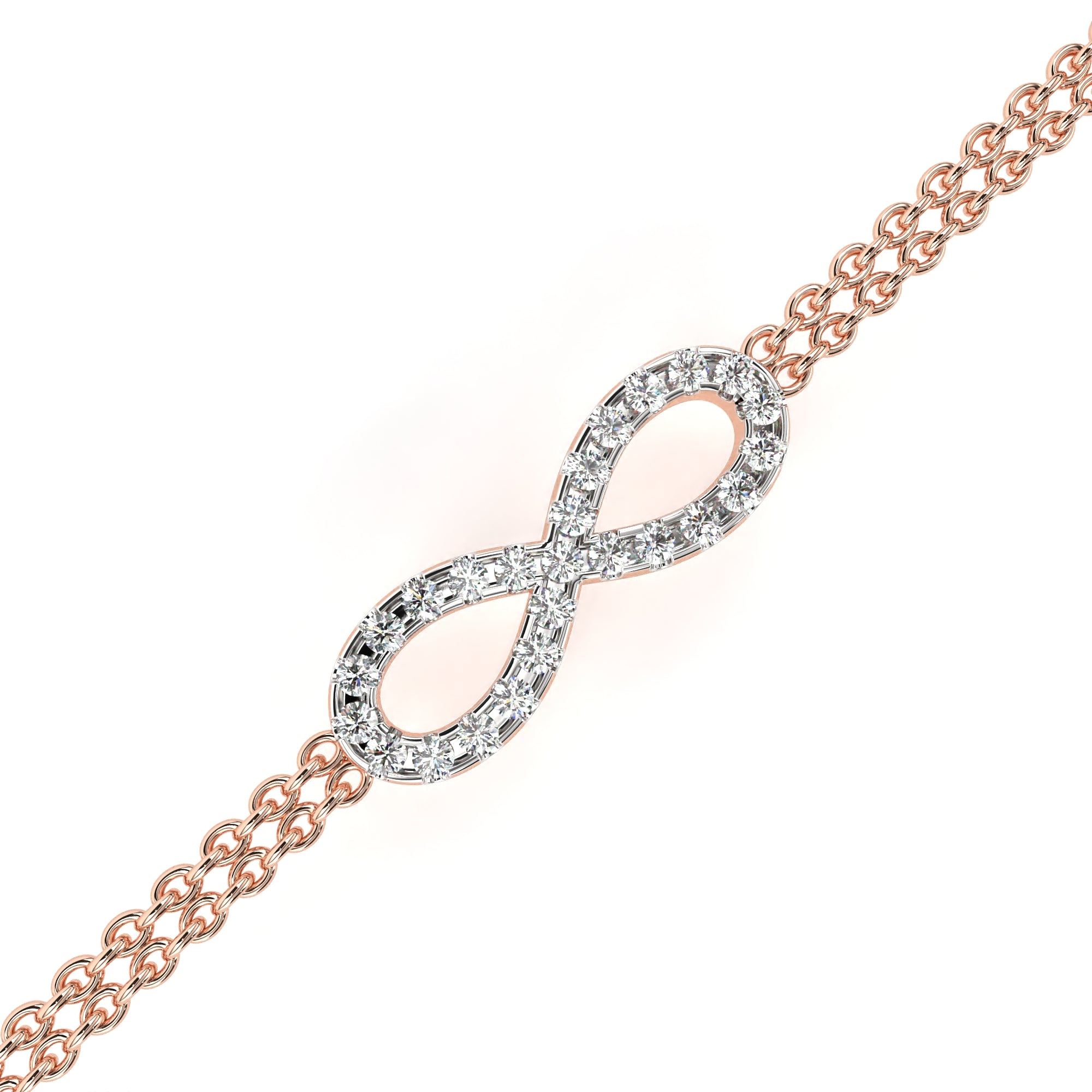 Infinity Bliss Lab Grown Diamond Bracelet