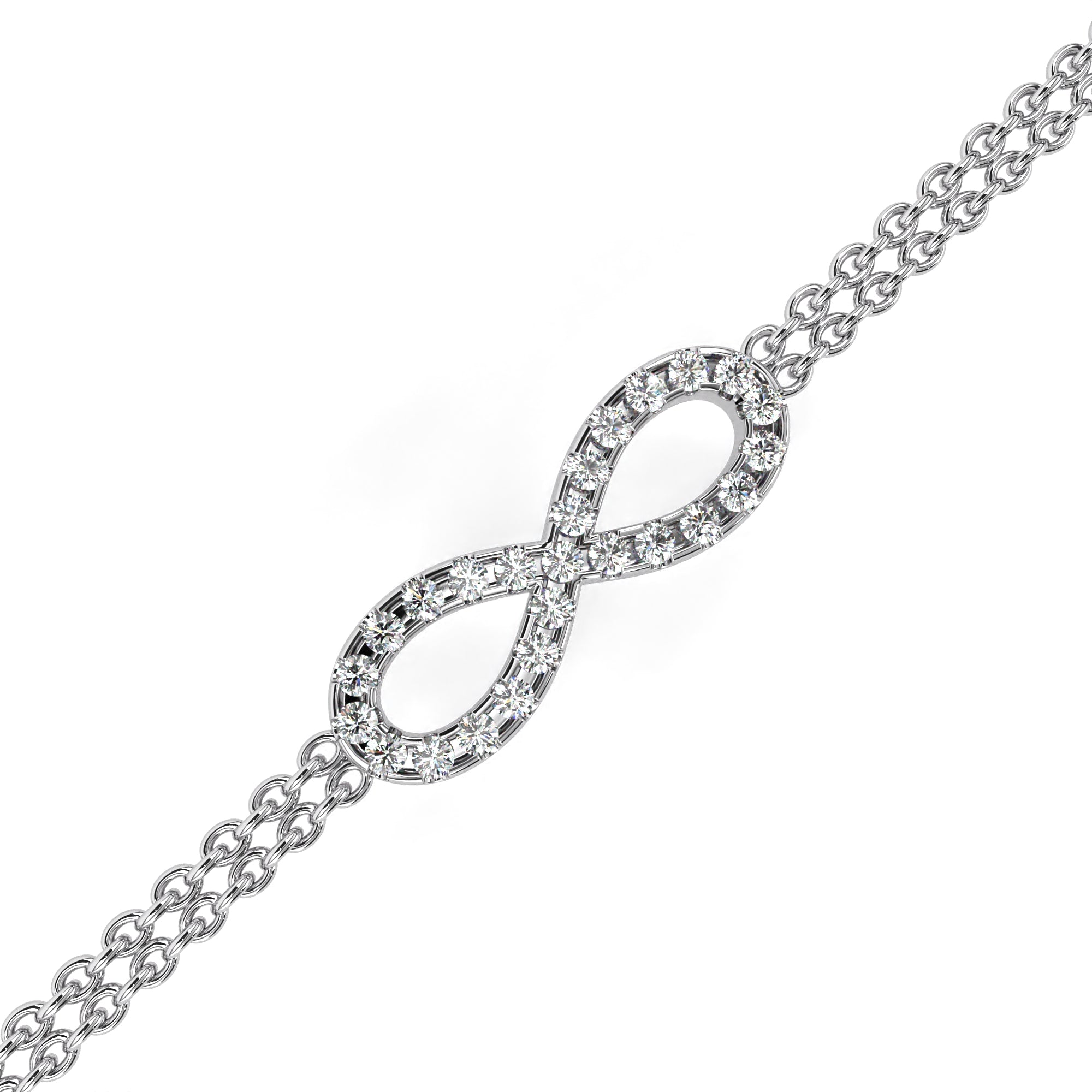 Infinity Bliss Lab Grown Diamond Bracelet