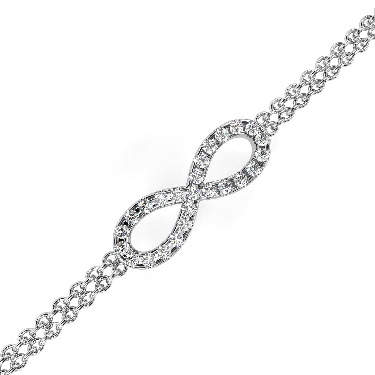 Infinity Bliss Lab Grown Diamond Bracelet