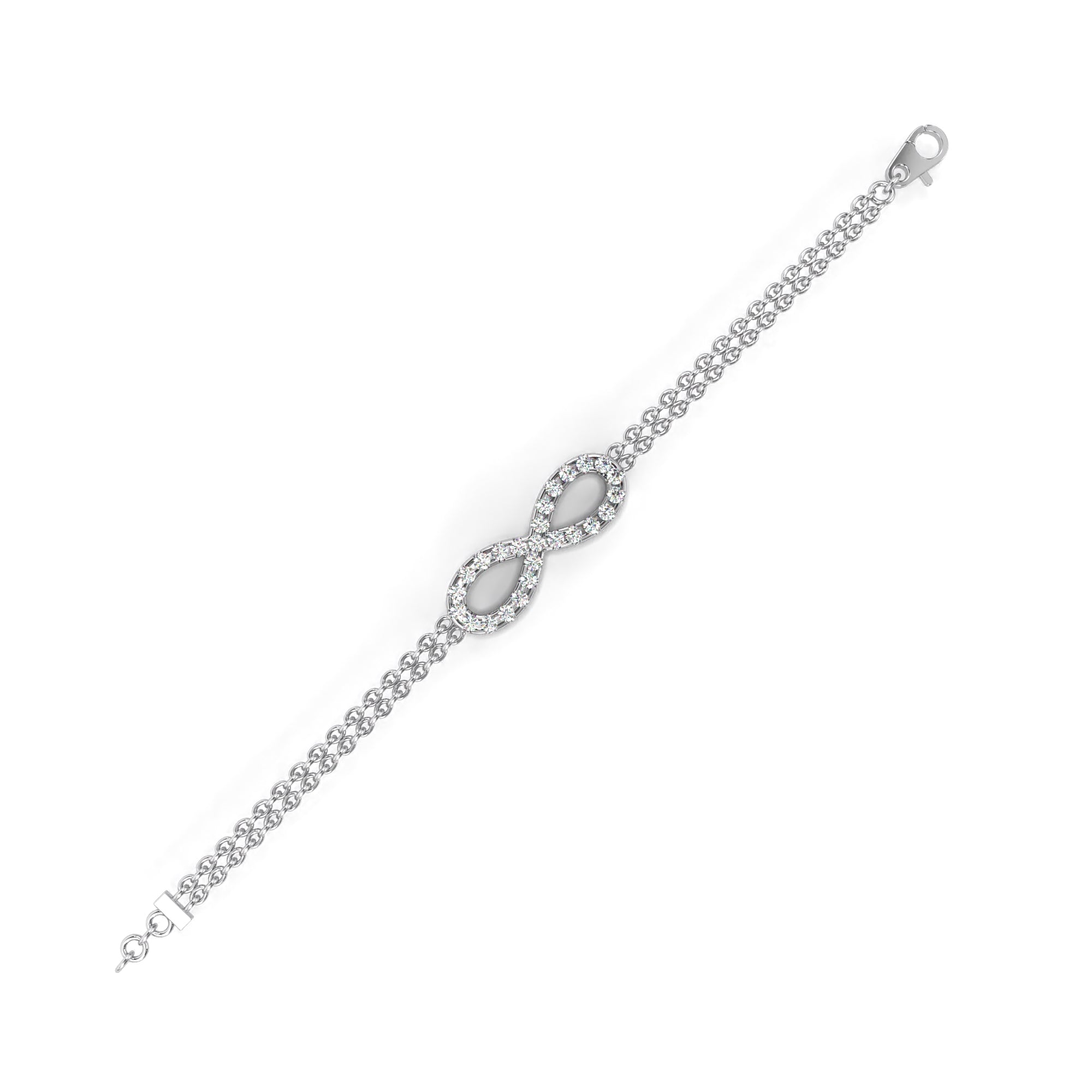 Infinity Bliss Lab Grown Diamond Bracelet