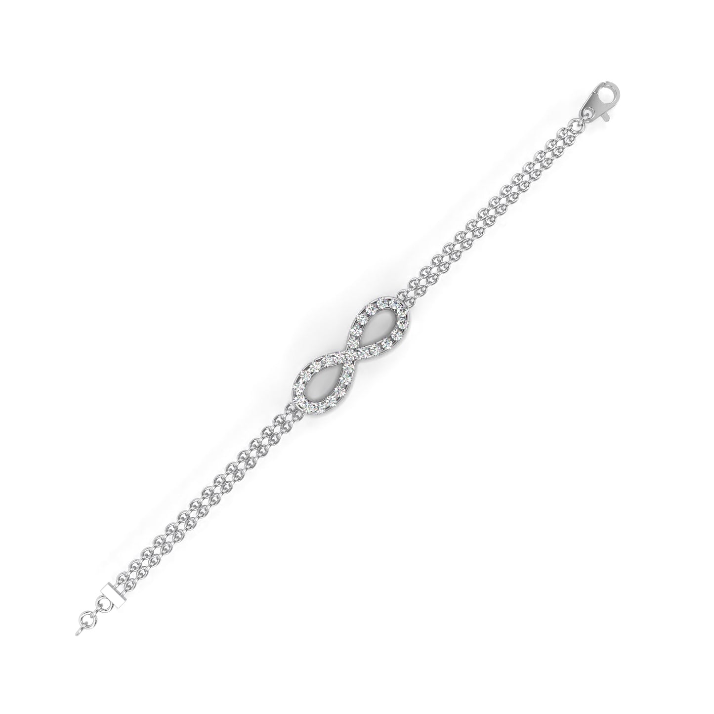 Infinity Bliss Lab Grown Diamond Bracelet