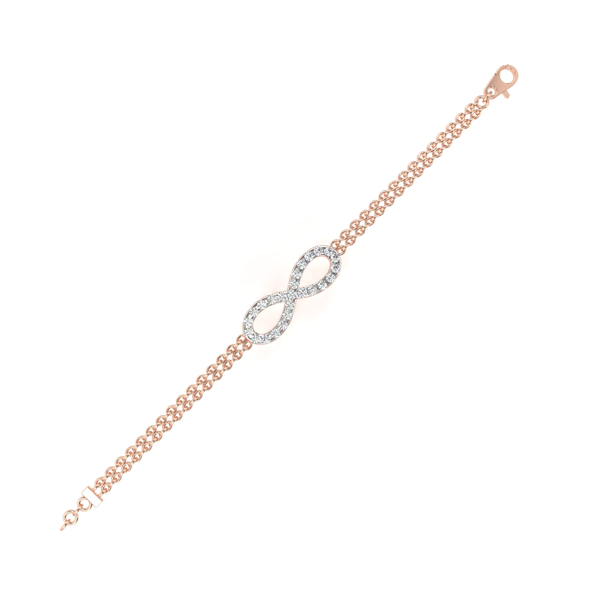 Infinity Bliss Lab Grown Diamond Bracelet