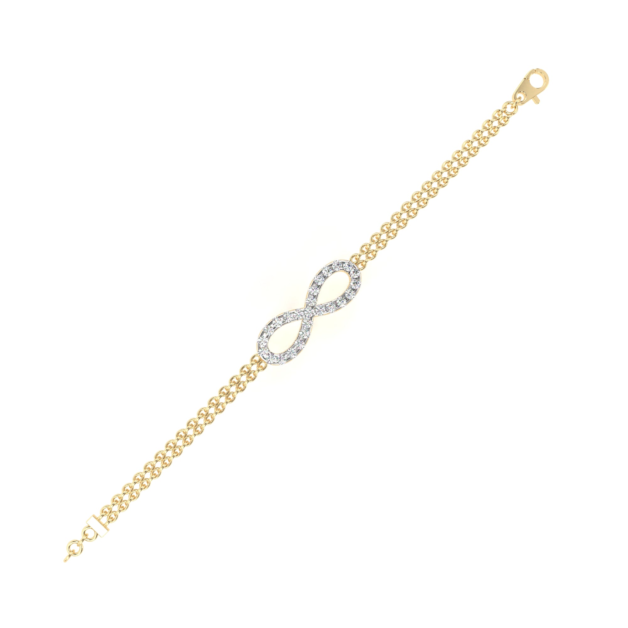 Infinity Bliss Lab Grown Diamond Bracelet