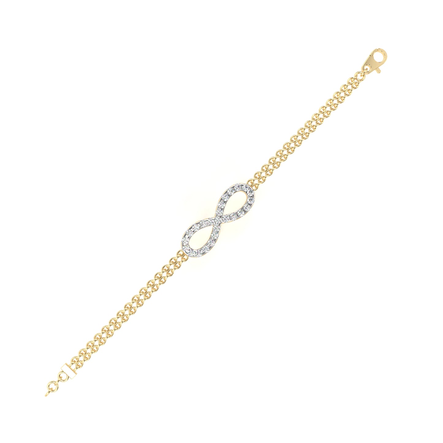 Infinity Bliss Lab Grown Diamond Bracelet