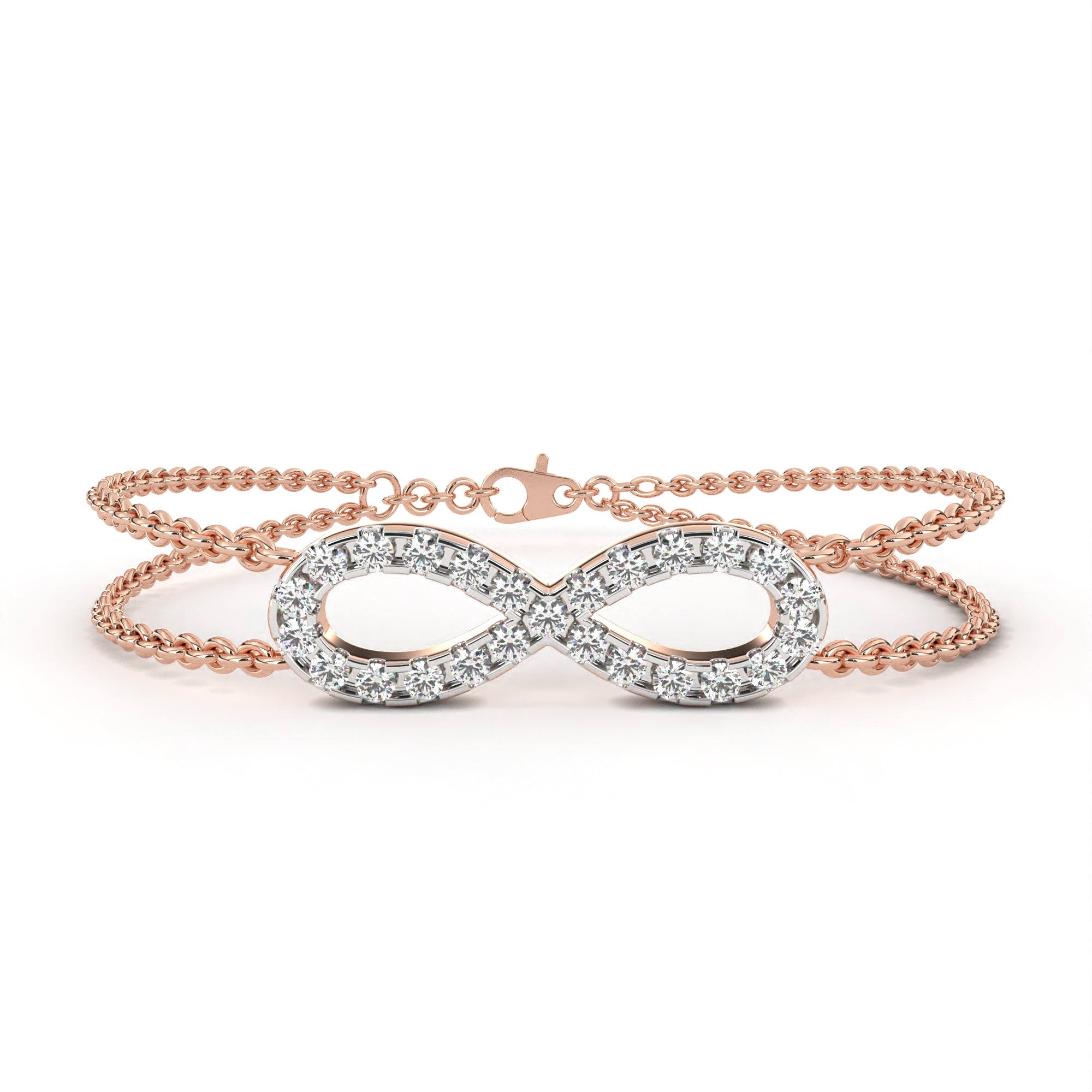 Infinity Bliss Lab Grown Diamond Bracelet