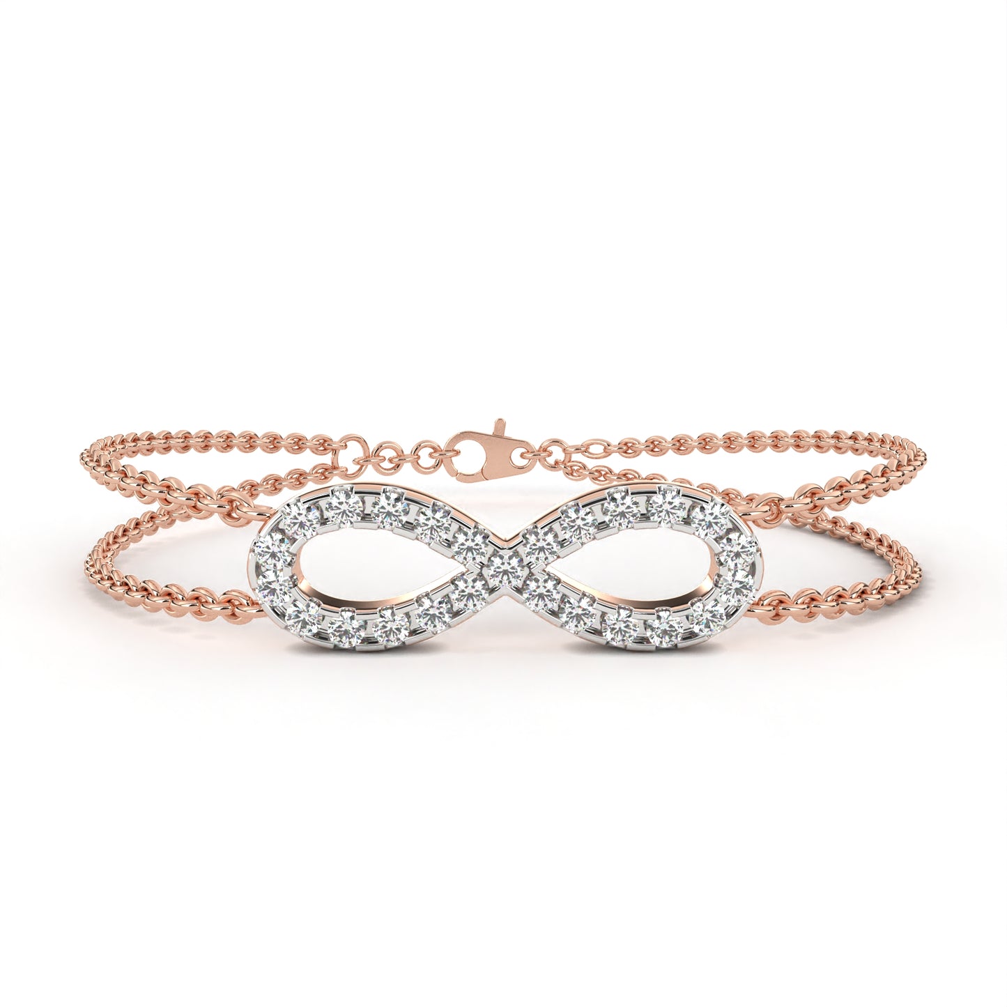 Infinity Bliss Lab Grown Diamond Bracelet