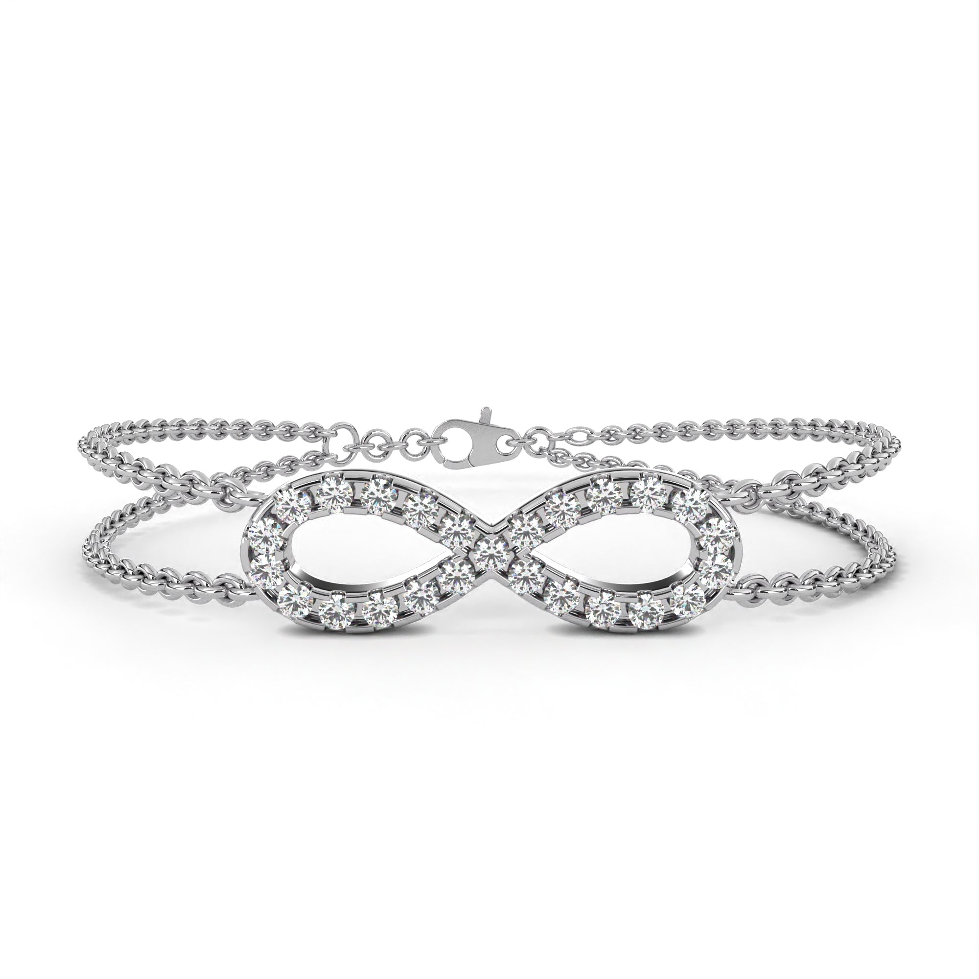 Infinity Bliss Lab Grown Diamond Bracelet