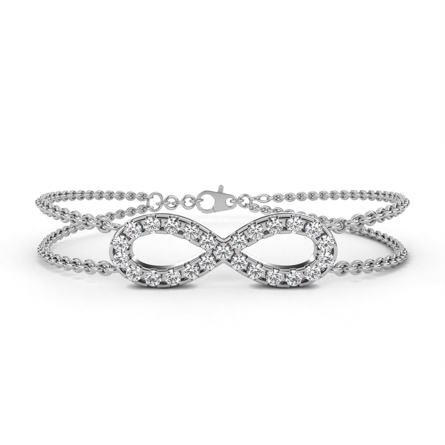 Infinity Bliss Lab Grown Diamond Bracelet