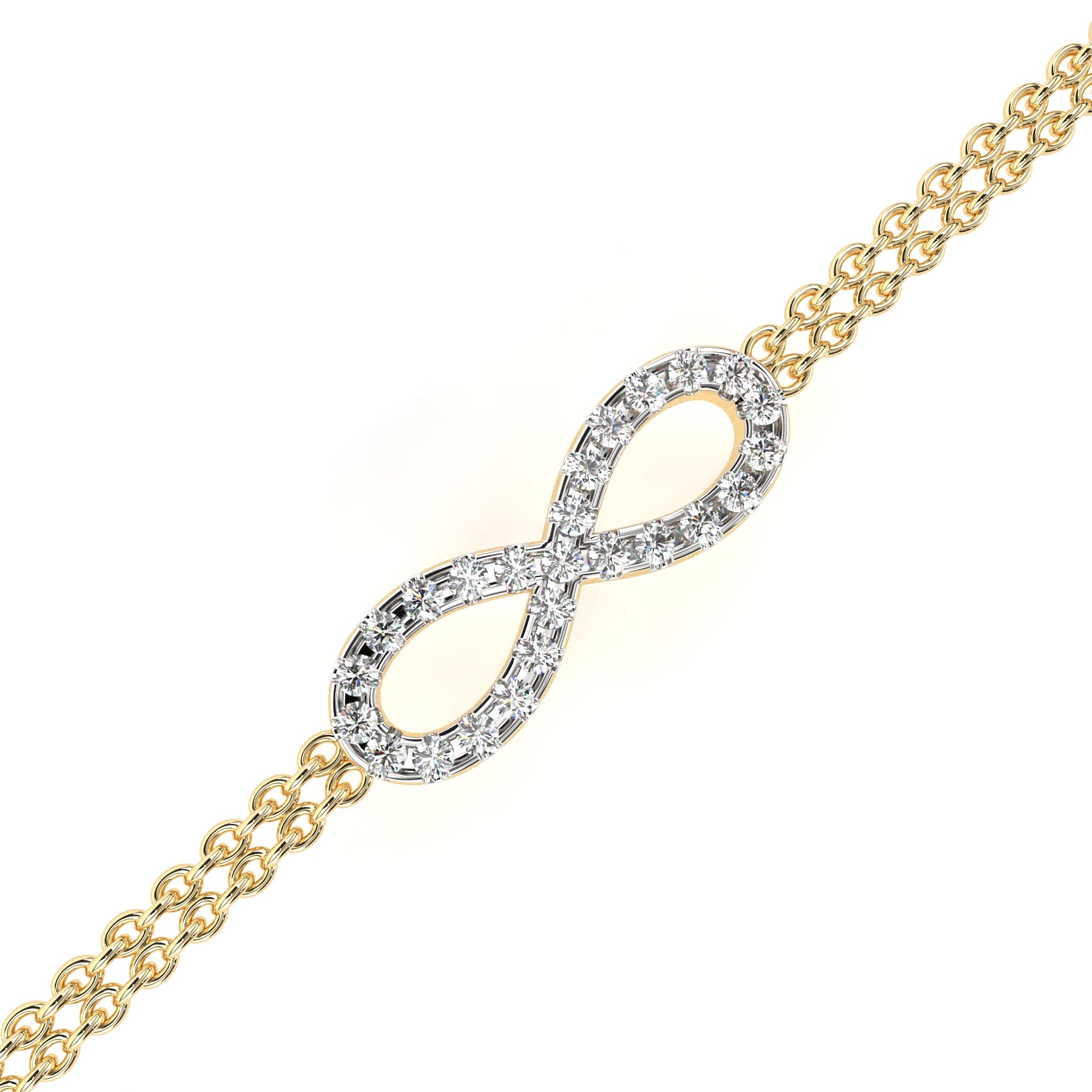 Infinity Bliss Lab Grown Diamond Bracelet