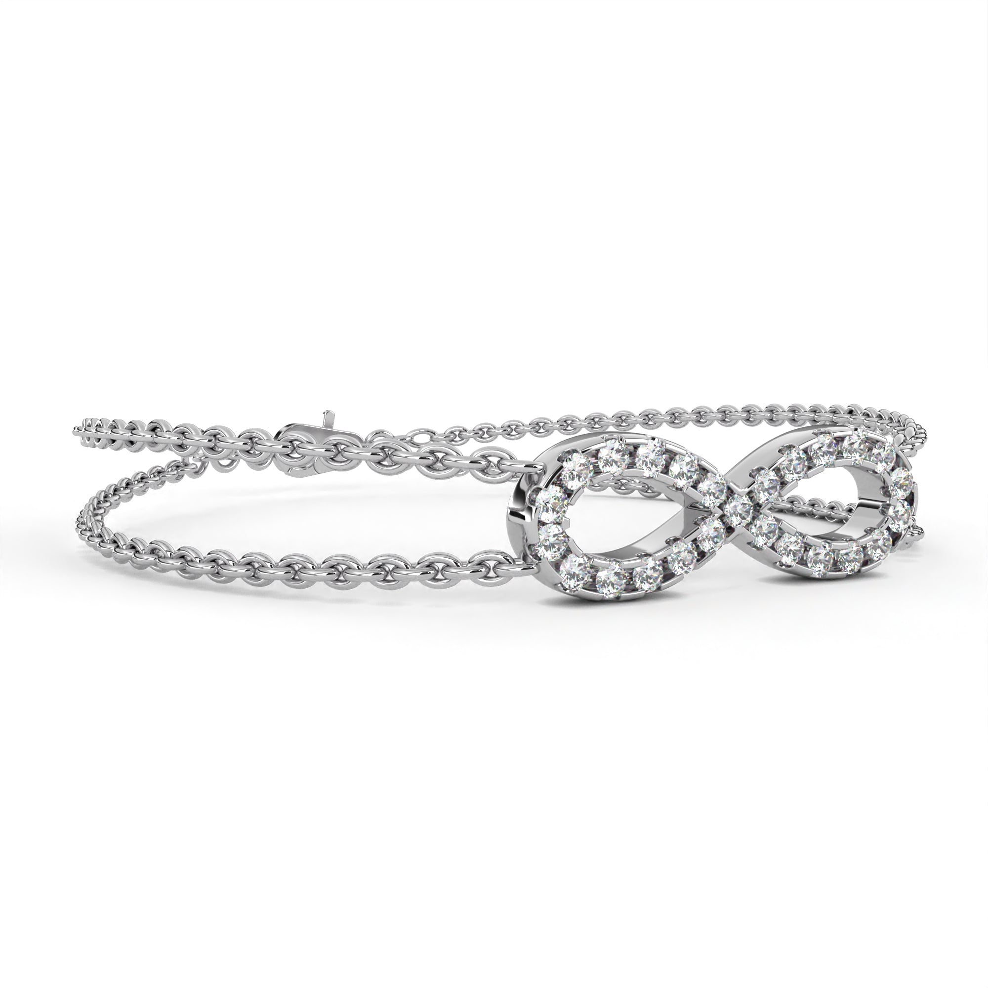 Infinity Bliss Lab Grown Diamond Bracelet