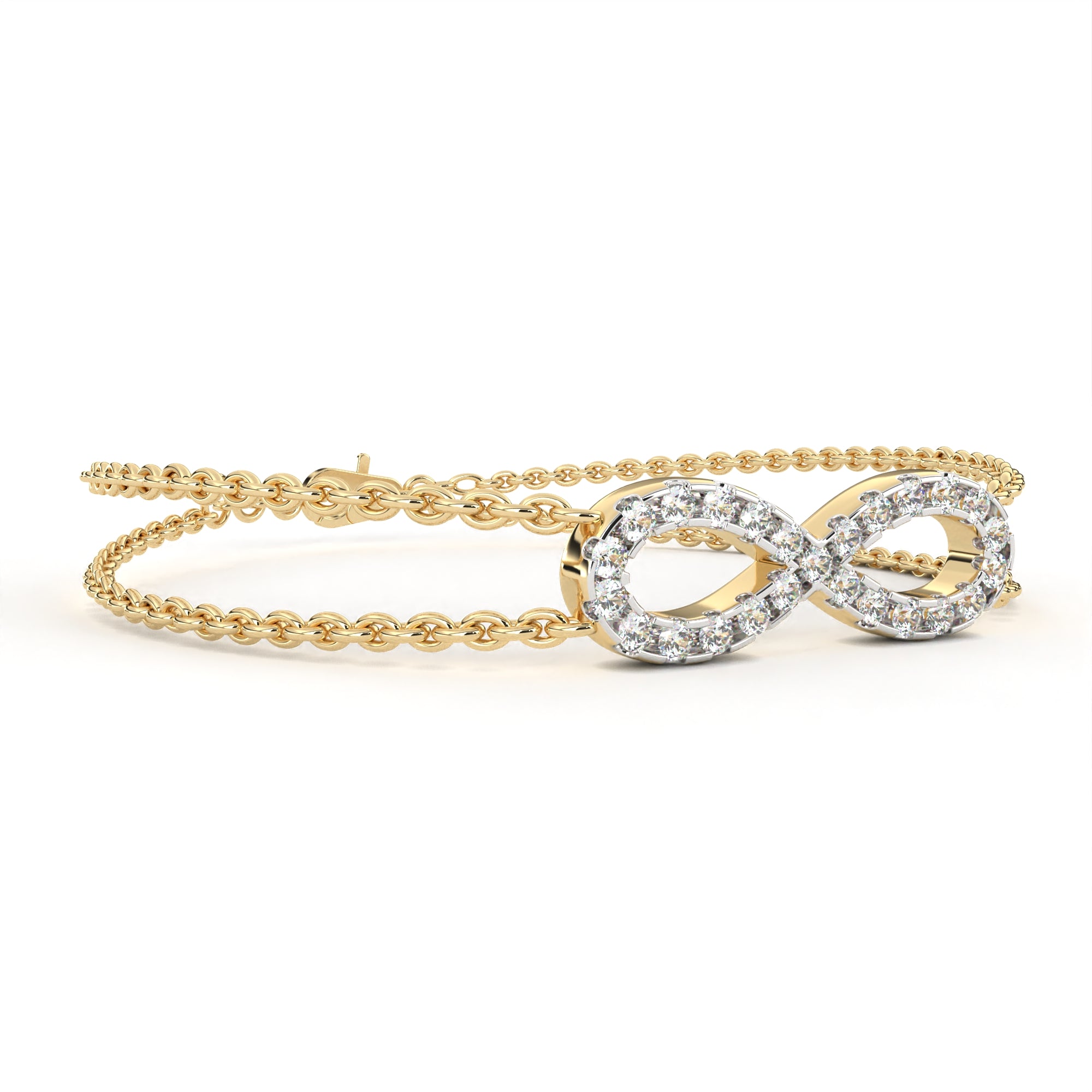 Infinity Bliss Lab Grown Diamond Bracelet