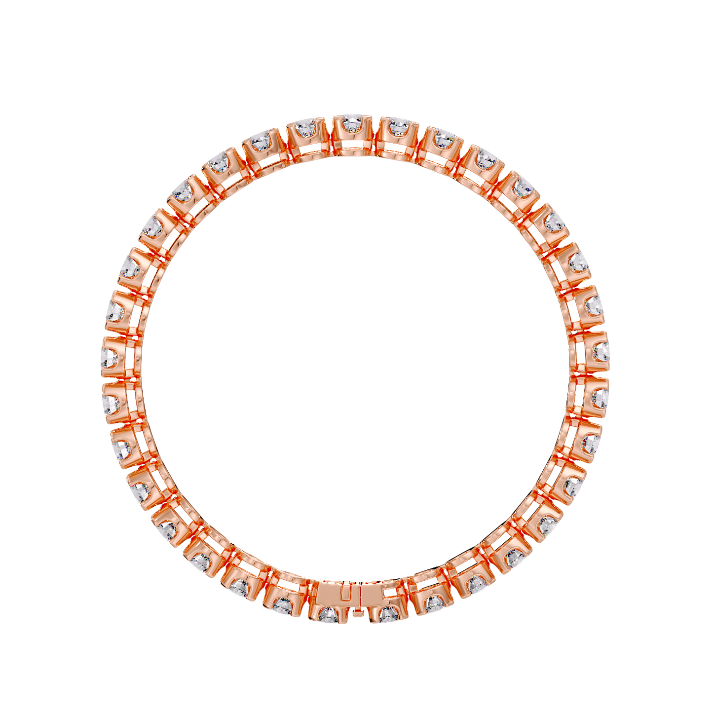 0.25 POINTER ROUND DIAMOND BRACELET